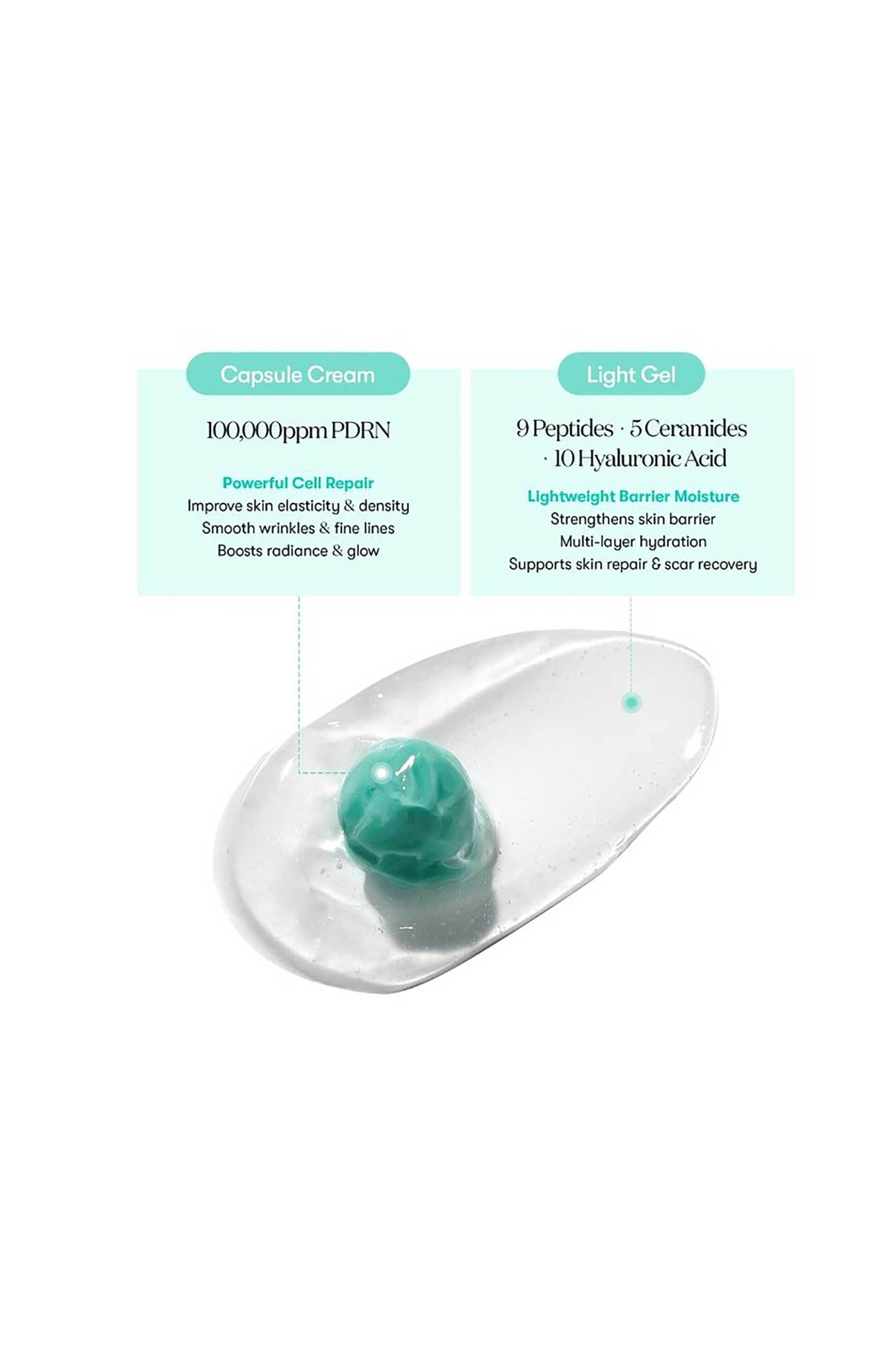 VT PDRN Capsule Cream 100 - Διφασική Κρέμα Glass Skin 50 ml - 8803463012816 φωτογραφία