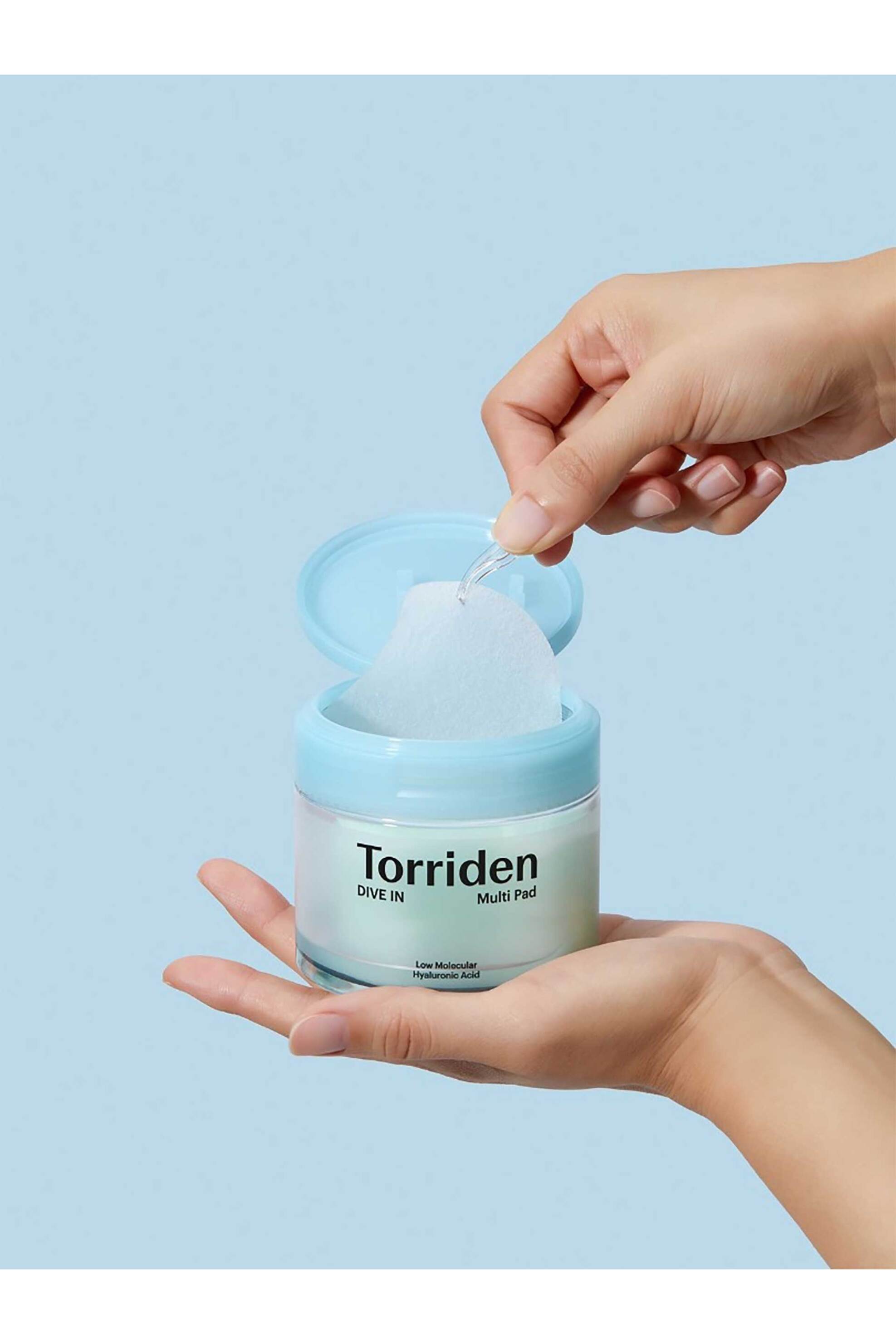 Torriden Dive-In Low Molecular Hyaluronic Acid Multi Pad 160 ml (80 pads) - 8809657119446 φωτογραφία