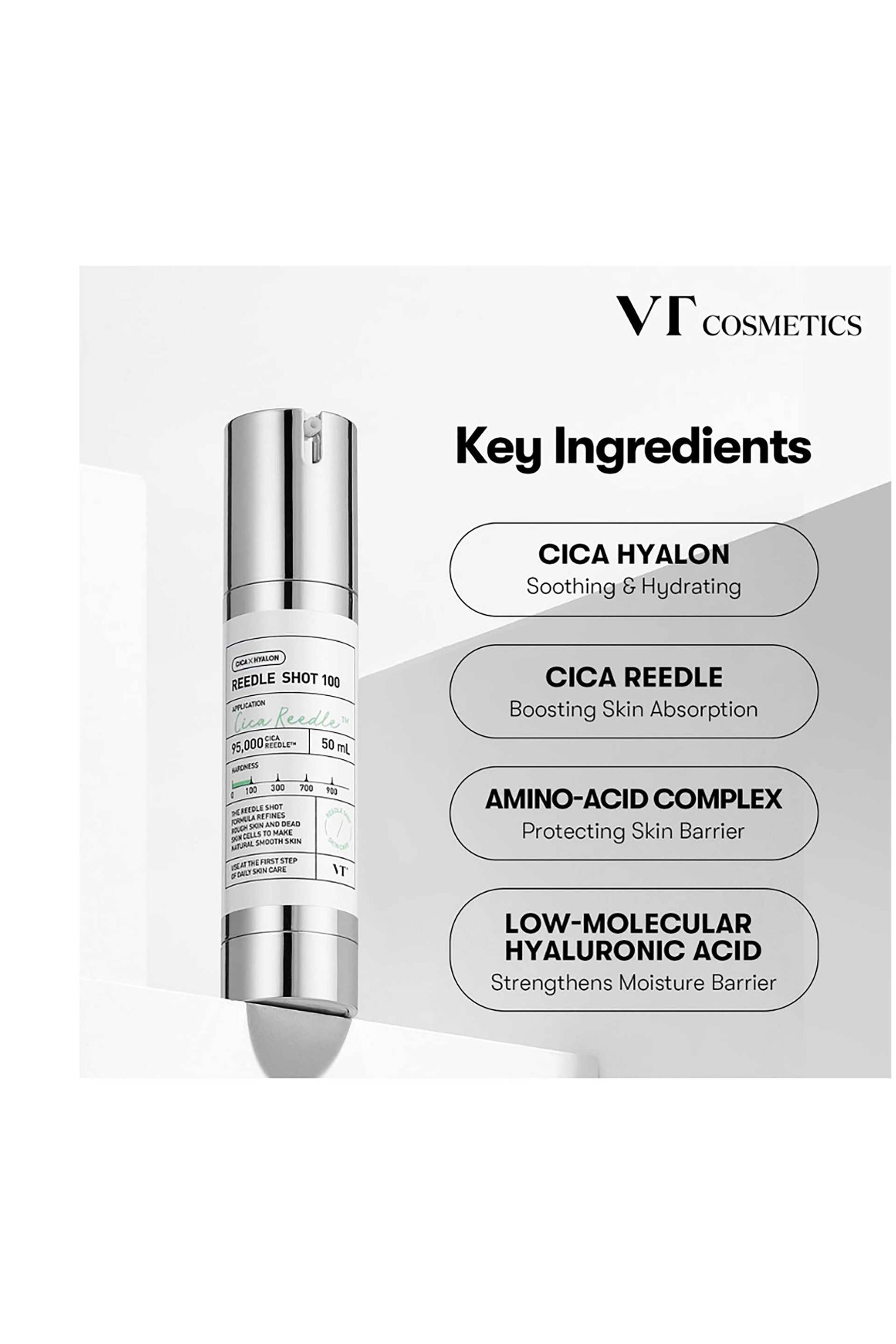 VT Reedle Shot 100 - Ενισχυτικό Με Τεχνολογία Microneedle 50 ml - 8809695678363 φωτογραφία