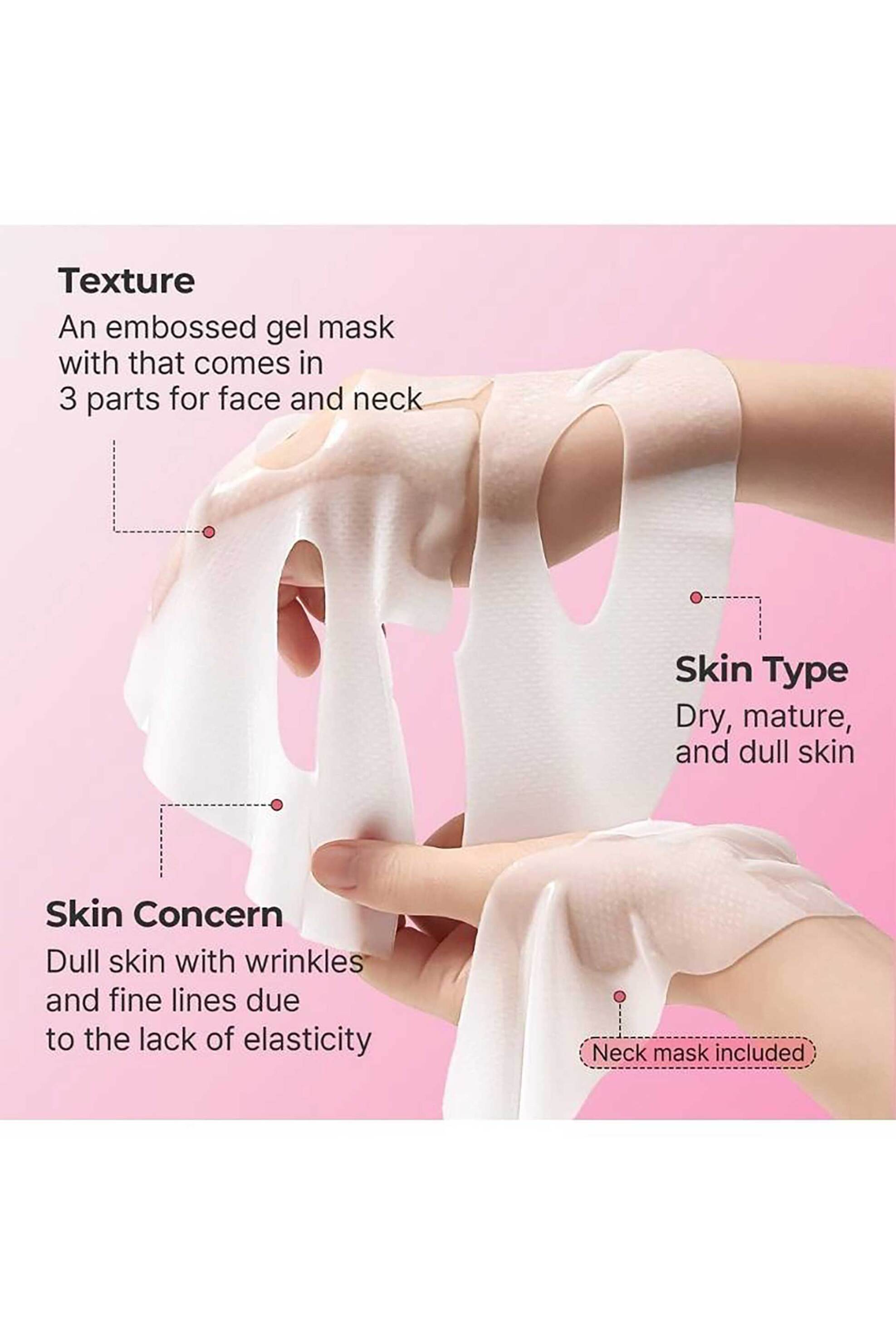 Torriden Cellmazing Firming Gel Mask - Μάσκα Τζελ Προσώπου Και Λαιμού 45 gr - 8809784601753 φωτογραφία