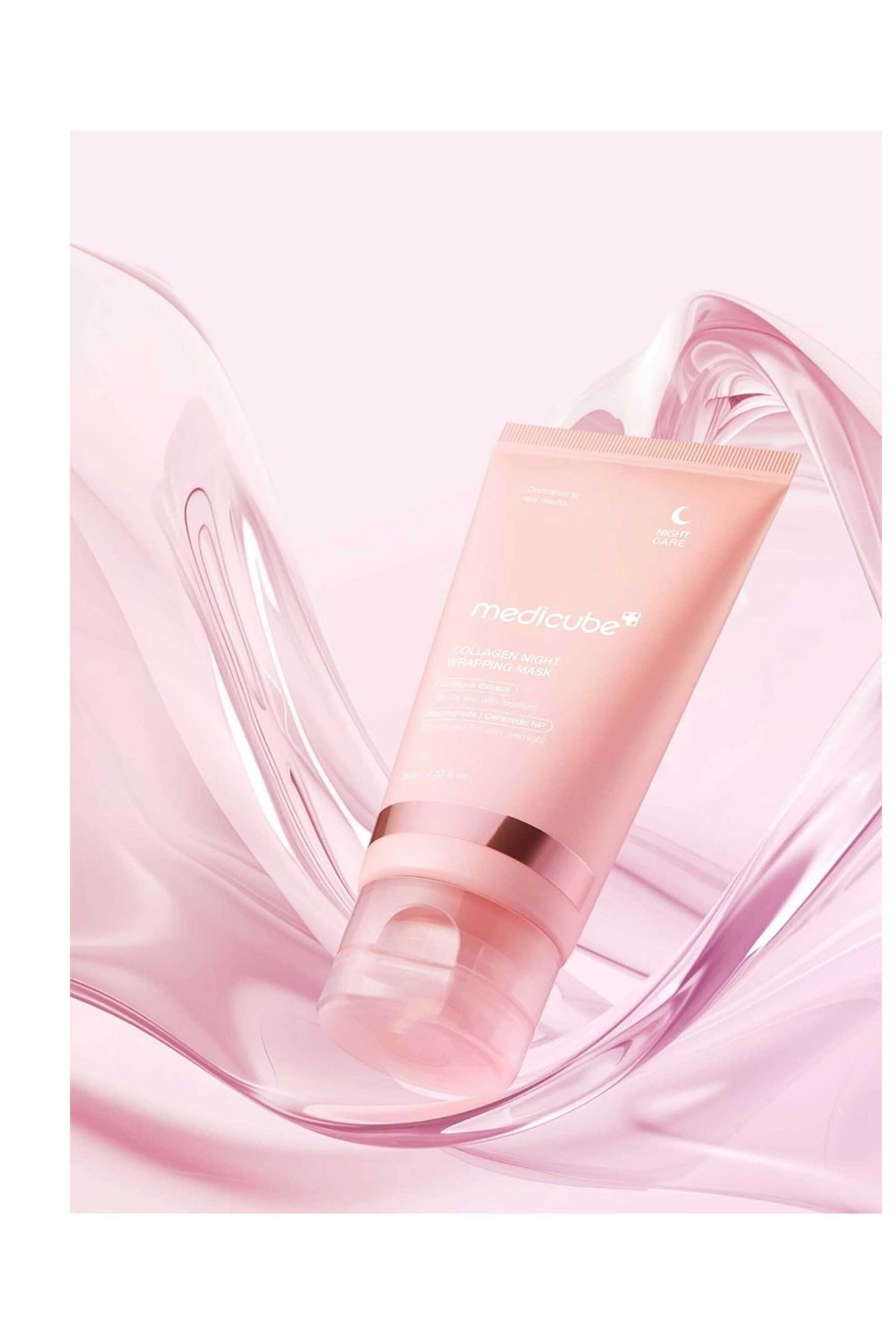 Medicube Collagen Night Wrapping Mask - Μάσκα Νυκτός Με Κολλαγόνο Για Σύσφιξη 75 ml - 8800256118984 φωτογραφία