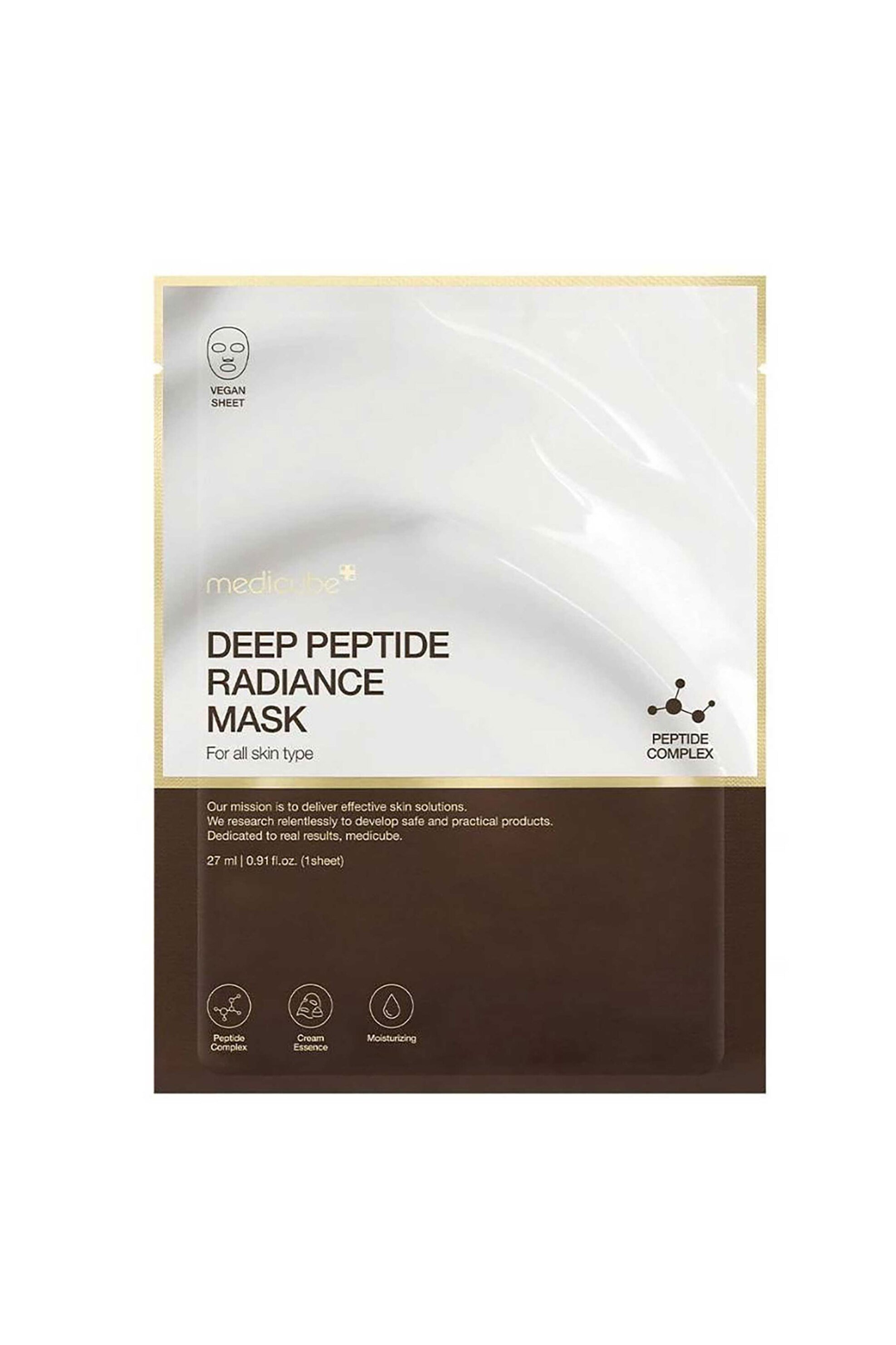 Medicube Deep Peptide Radiance Mask 27 ml - 8800289461101