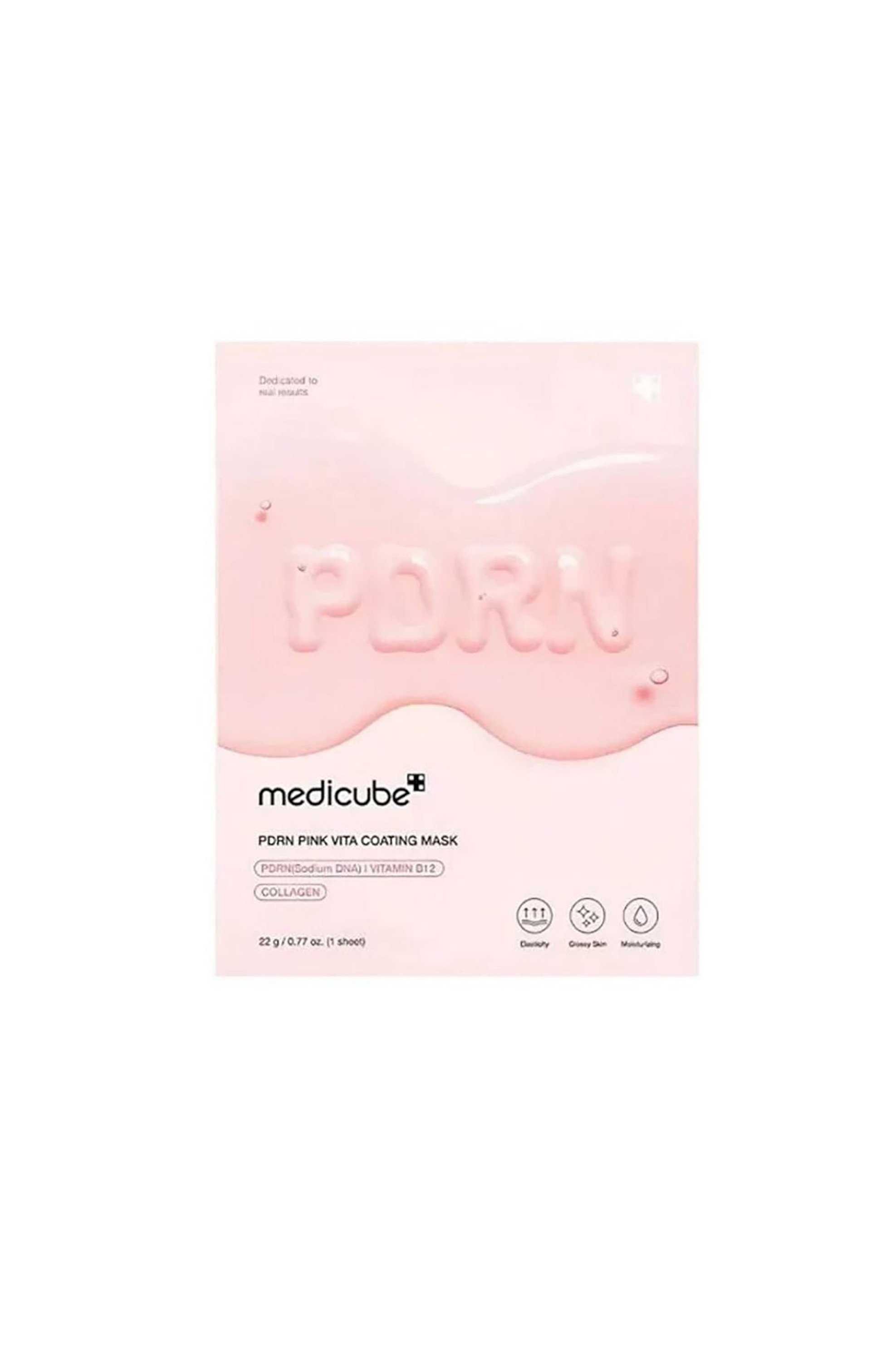 MEDICUBE Medicube PDRN Pink Vita Coating Mask - Μάσκα Λάμψης 22 gr - 8800289461613