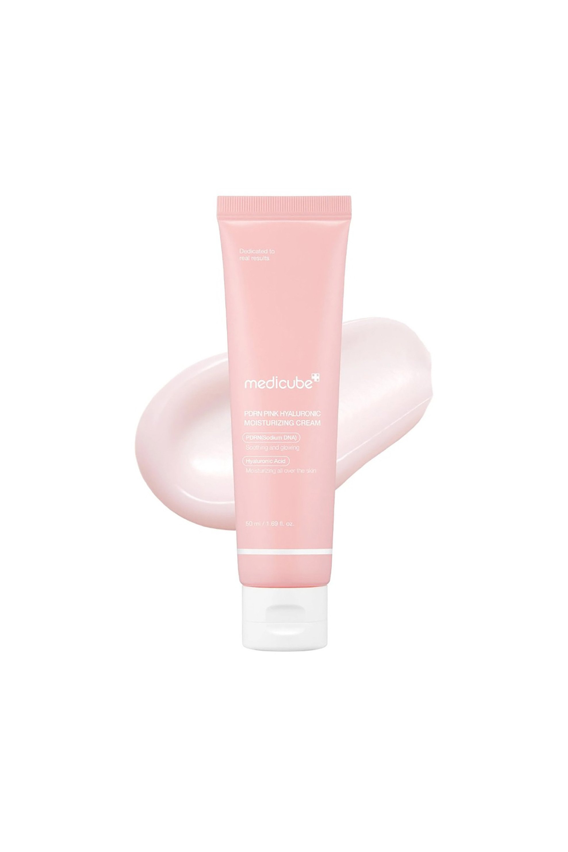 Medicube PDRN Pink Hyaluronic Moisturizing Cream - Αντιγηραντική Κρέμα Με Dna Σολωμού 50 ml - 8800289474736