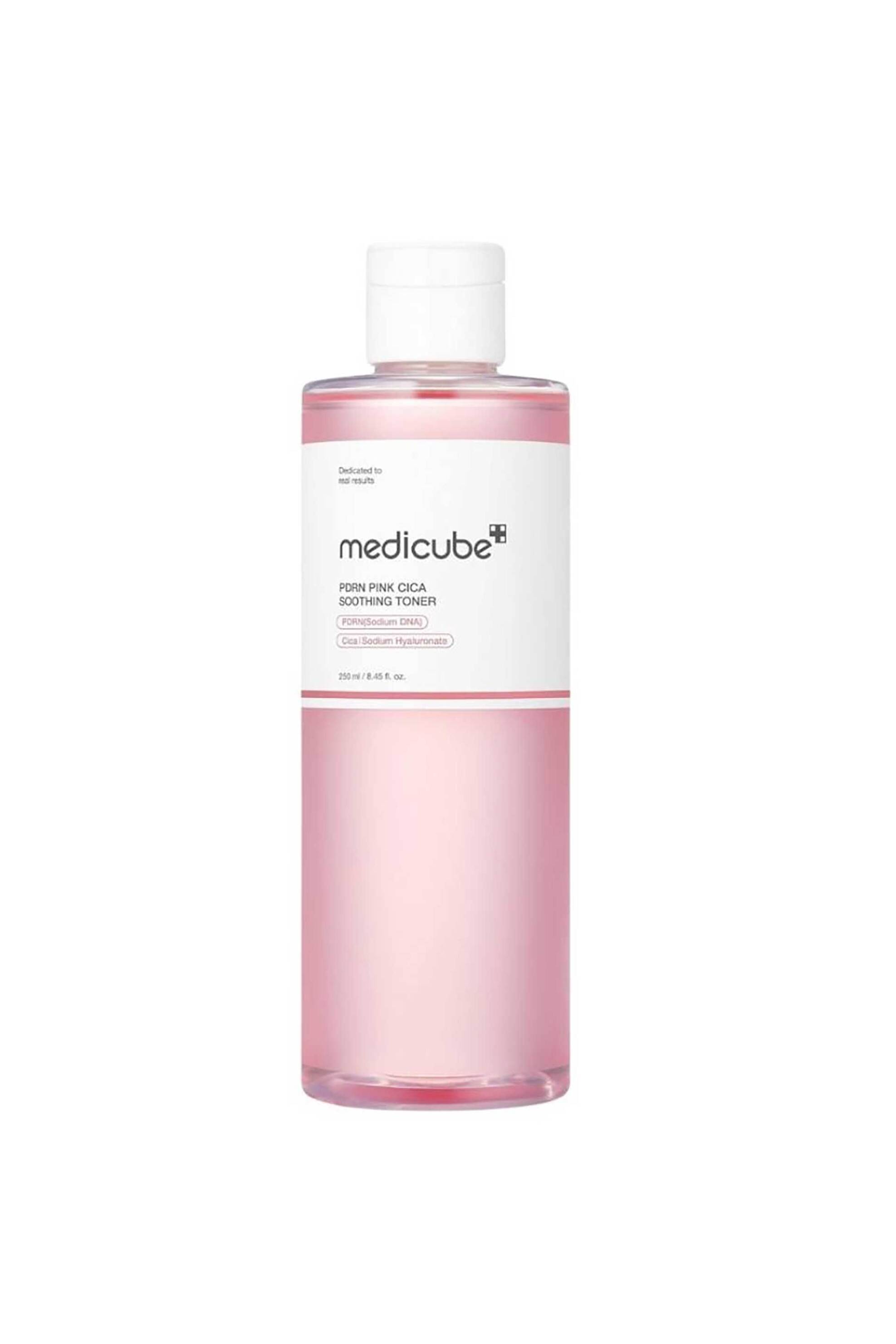 Medicube PDRN Pink Cica Soothing Toner - Λάμψη Με Dna Τριαντάφυλλου 250 ml - 8800289474897