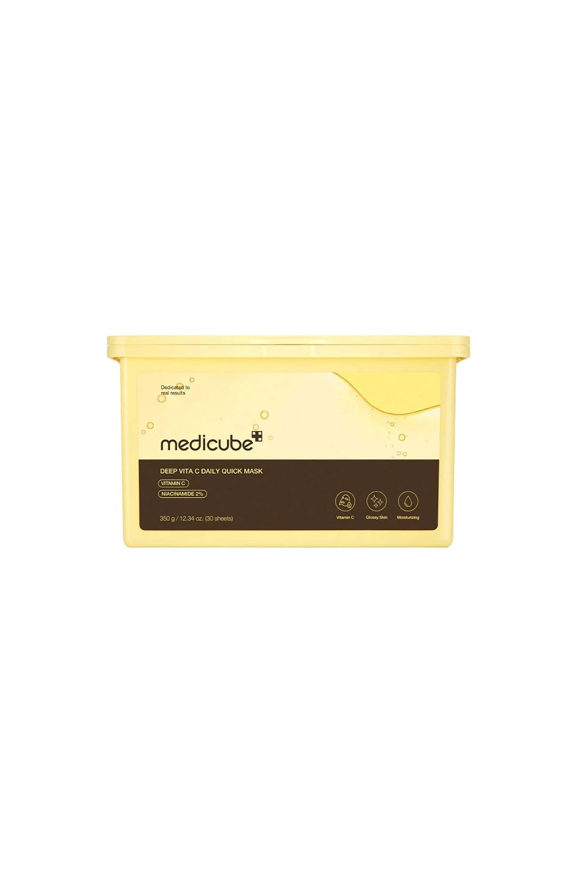 MEDICUBE Medicube Deep Vita C Daily Quick Mask - 30 Μάσκες Κυτταρίνης Άμεσης Λάμψης - 8800289478062