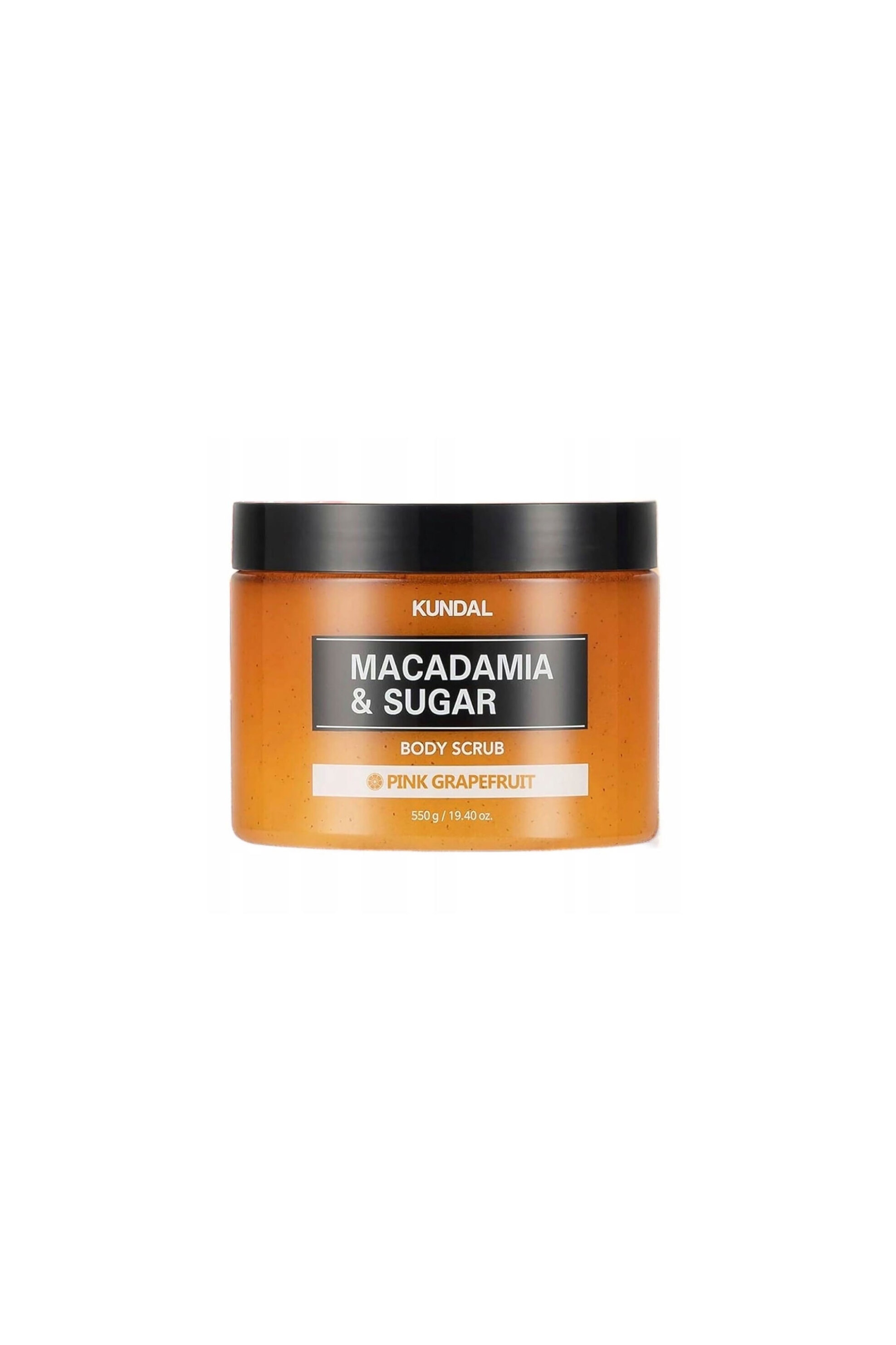 Kundal Macadamia & Sugar Body Scrub - Pink Grapefruit 550 gr - 8809568749039