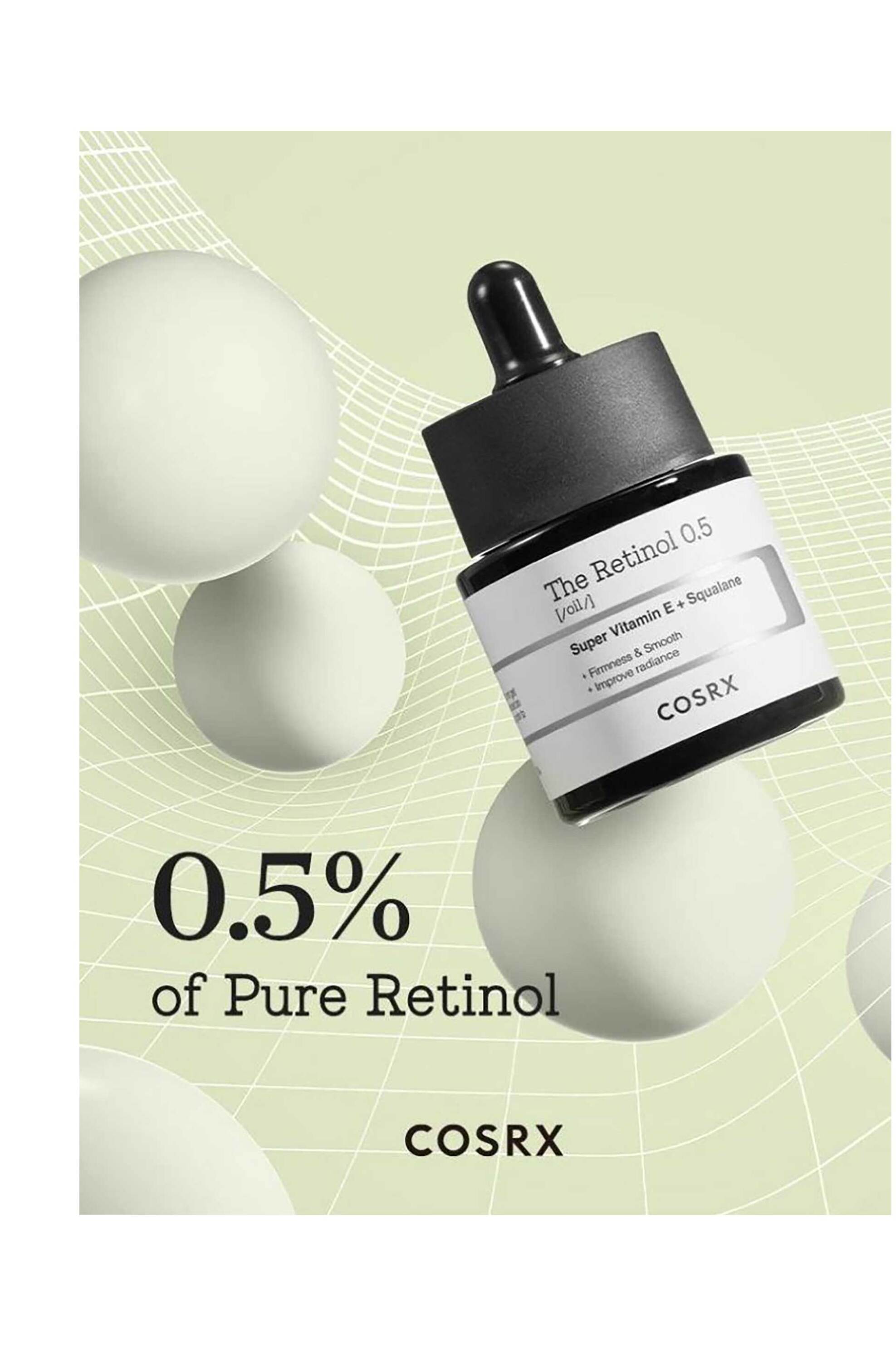 Cosrx The Retinol 0.5 Oil - Ενυδατικό Έλαιο Με Ρετινόλη Για Αντιγήρανση & Μείωση Των Ρυτίδων 20 ml - 8809598454965 φωτογραφία