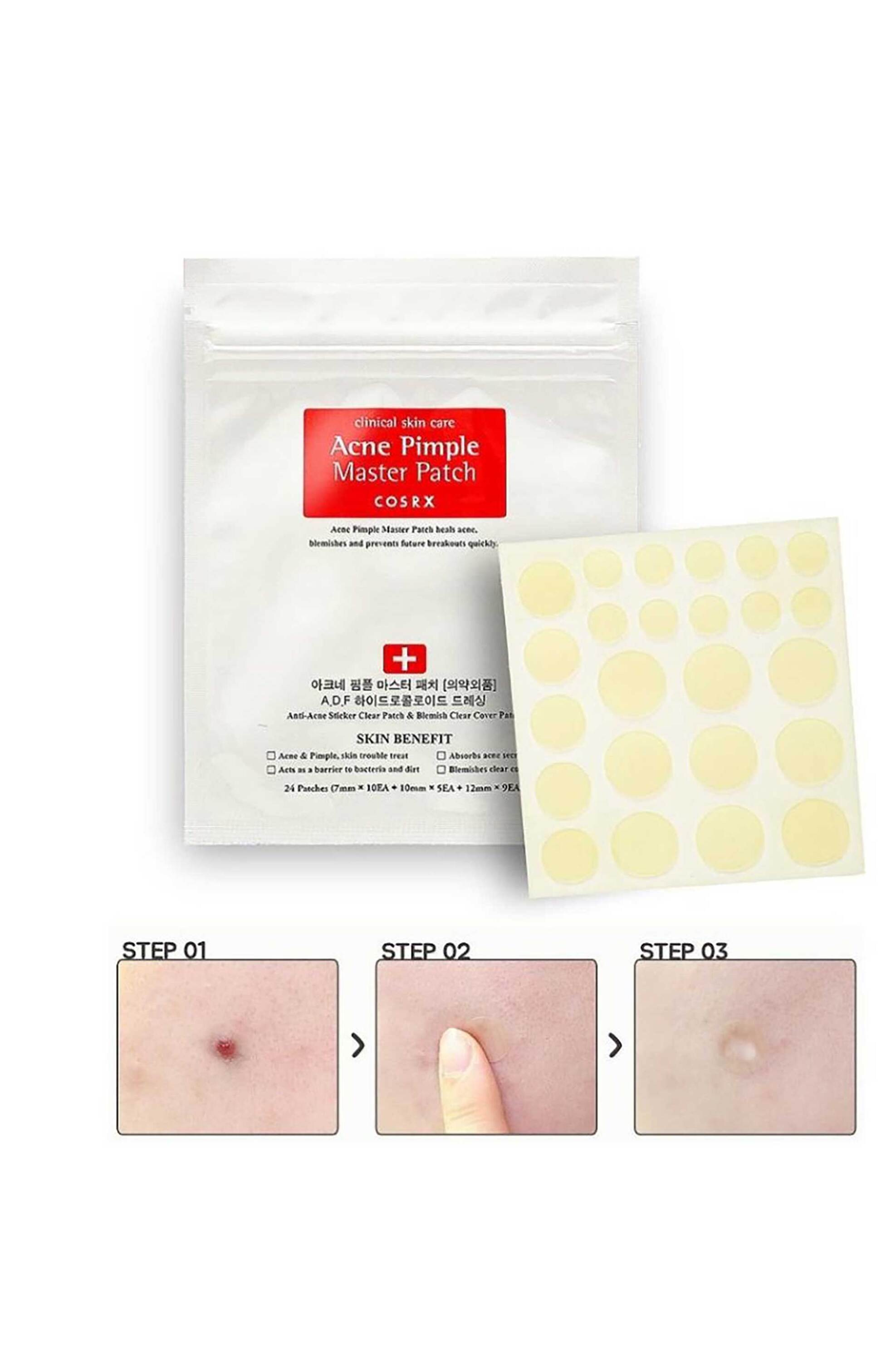 Cosrx Master Patch Original Fit - Επιθέματα Για Την Ακμή (24 τεμάχια) - 8809598455726 φωτογραφία