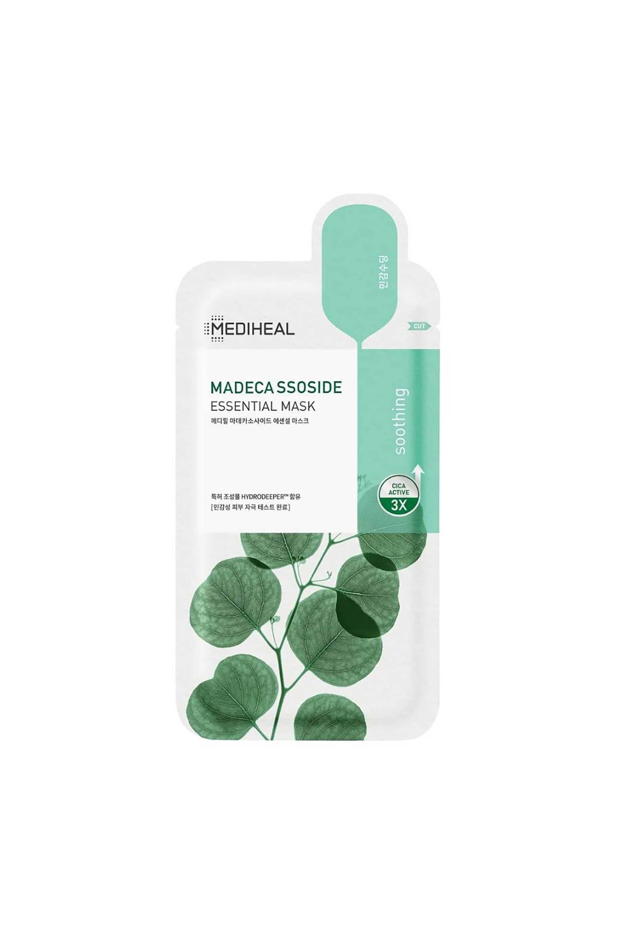 MEDIHEAL Mediheal Madecassoside Essential Mask - Μάσκα Ομορφιάς Για Σημάδια Μετά Την Ακμή 24 ml - 8809615057063
