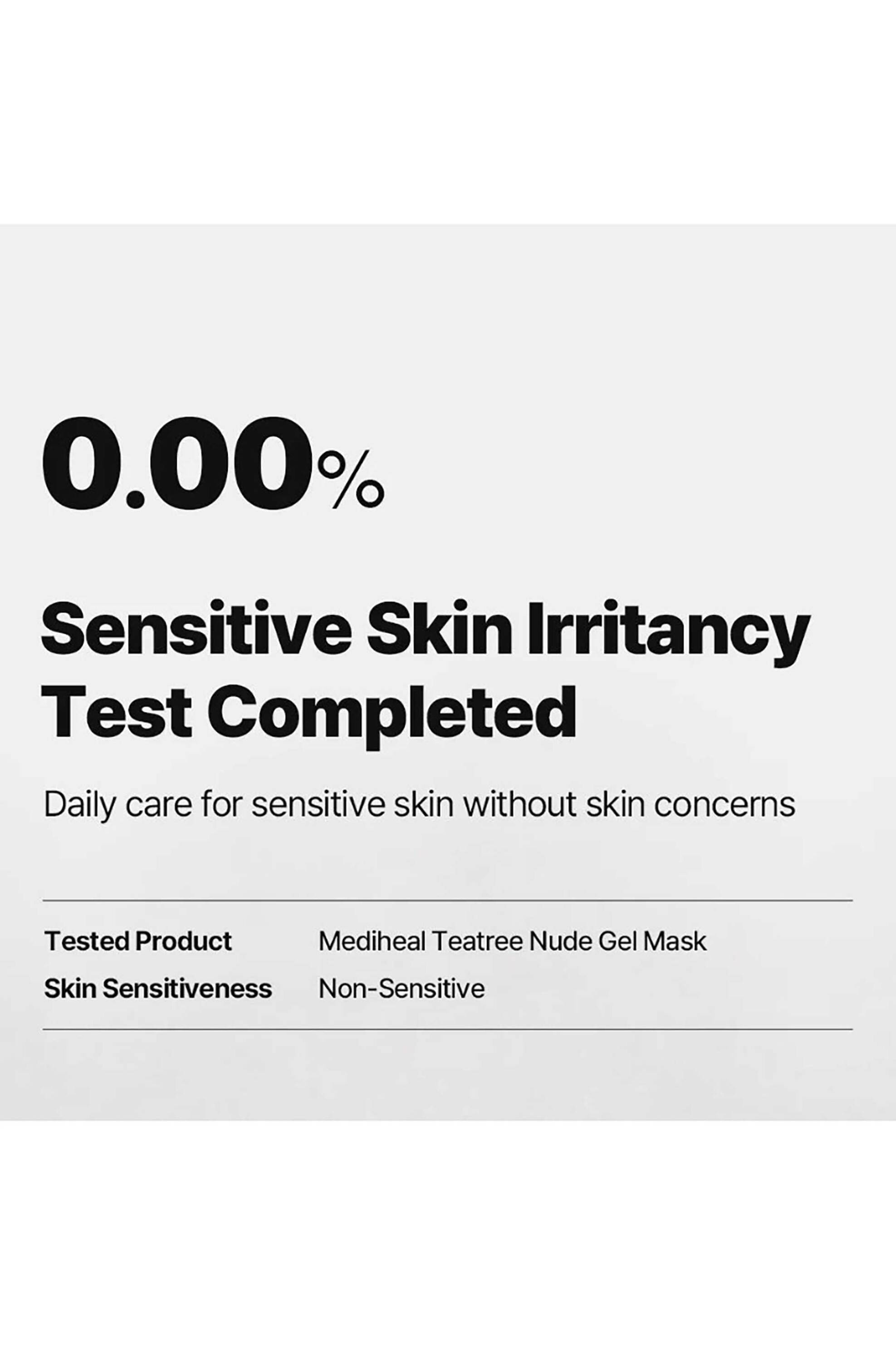 Mediheal Teatree Nude Gel Mask - Καταπραϋντική Μάσκα Με Τειόδεντρο Και Προβιοτικά 30 ml - 8809615058428 φωτογραφία