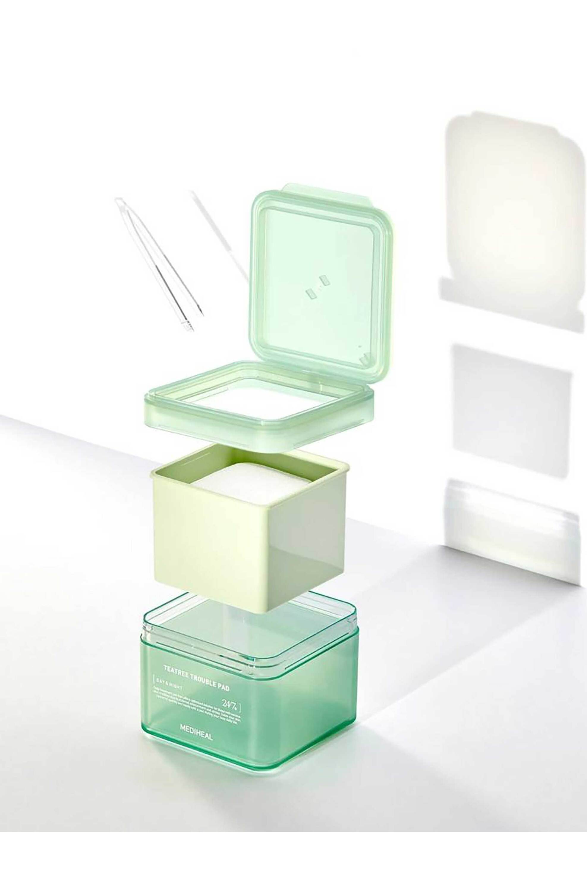 Mediheal Tea Tree Trouble Pad - Εμποτισμένα Δισκία Για Καταπράυνση (100 pads) - 8809615058671 φωτογραφία