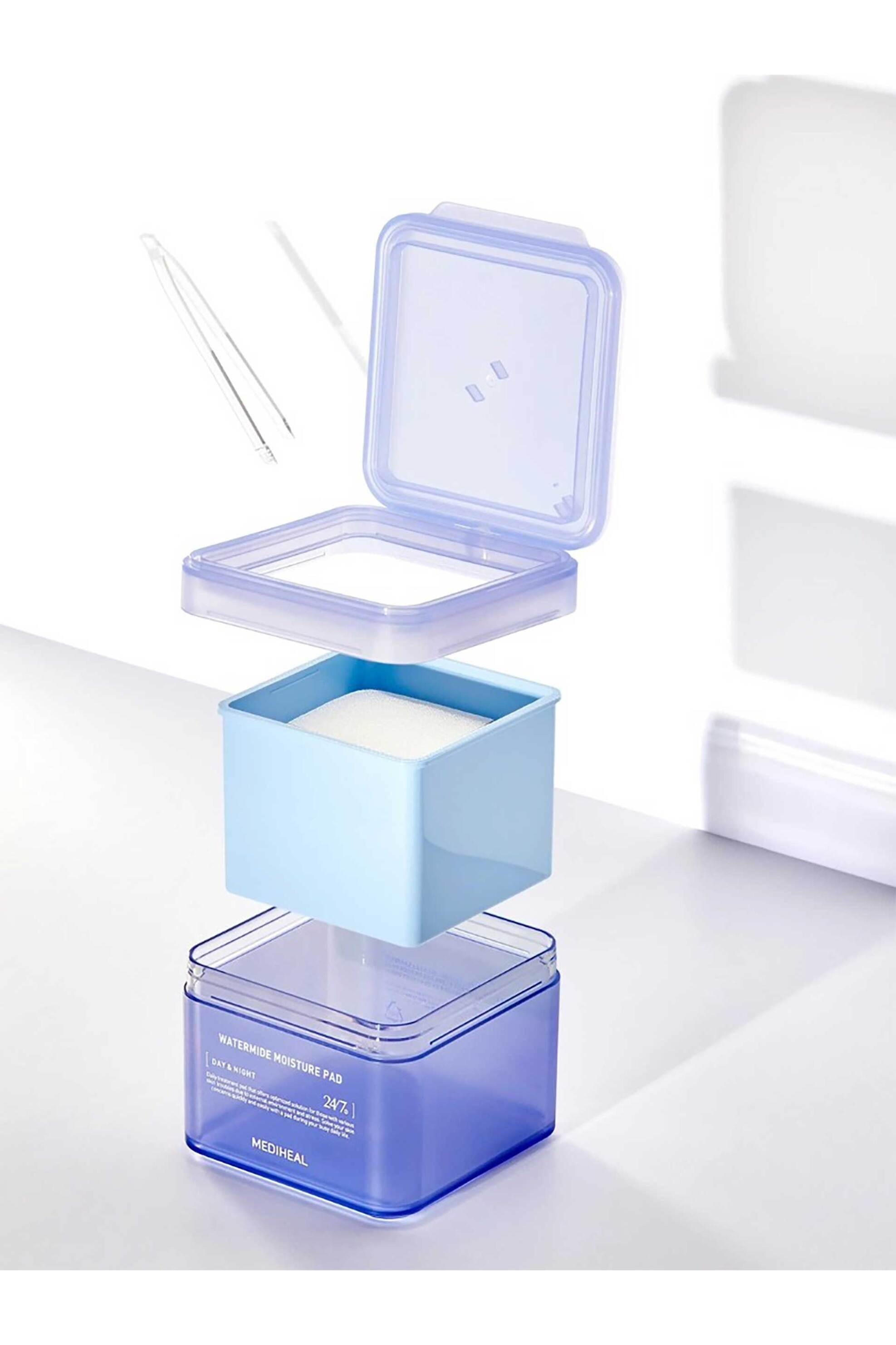 Mediheal Watermide Moisture Pad - Εμποτισμένα Δισκία Με 10 Τύπους Υαλουρονικού (100 pads) - 8809615058695 φωτογραφία