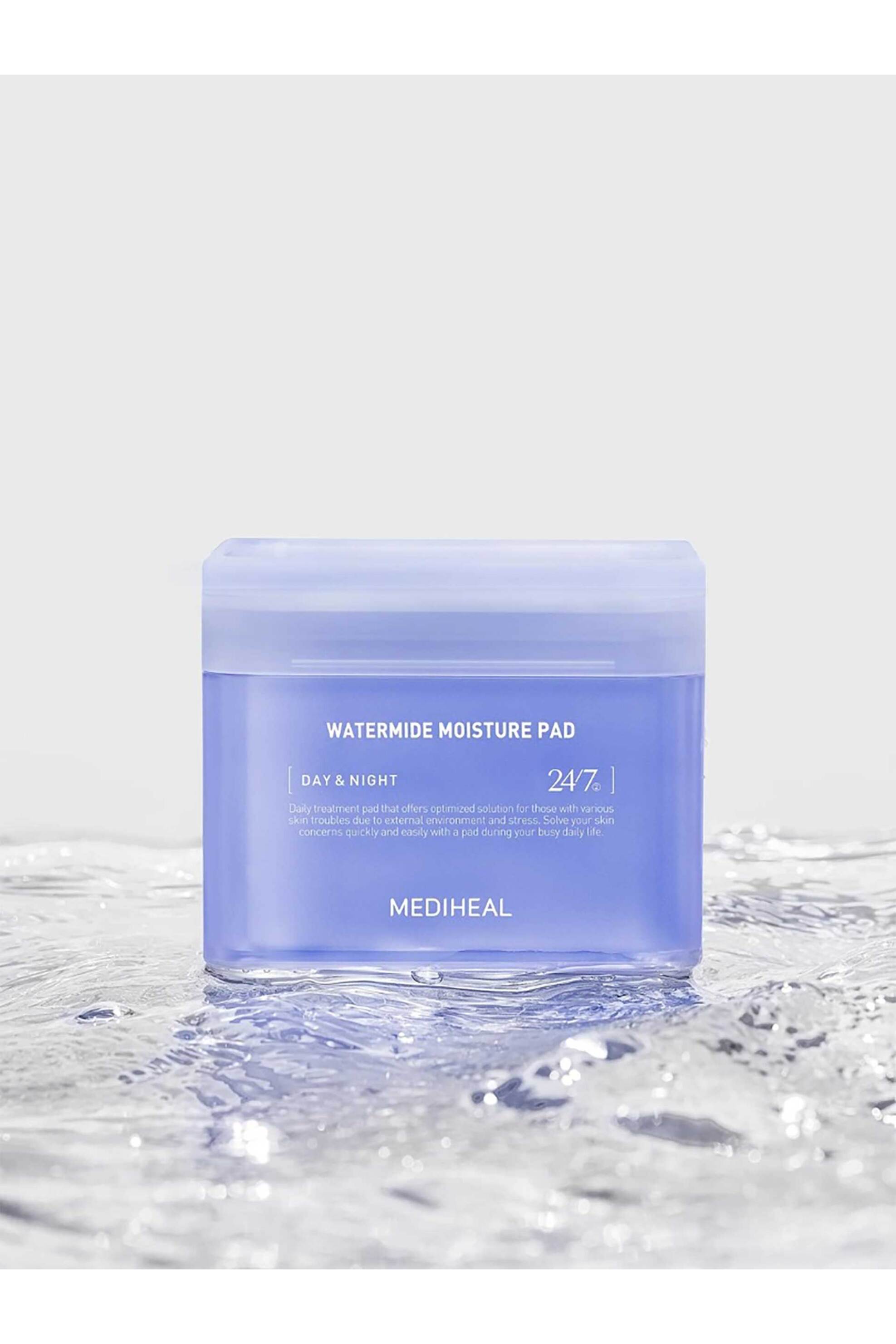 Mediheal Watermide Moisture Pad - Εμποτισμένα Δισκία Με 10 Τύπους Υαλουρονικού (100 pads) - 8809615058695 φωτογραφία