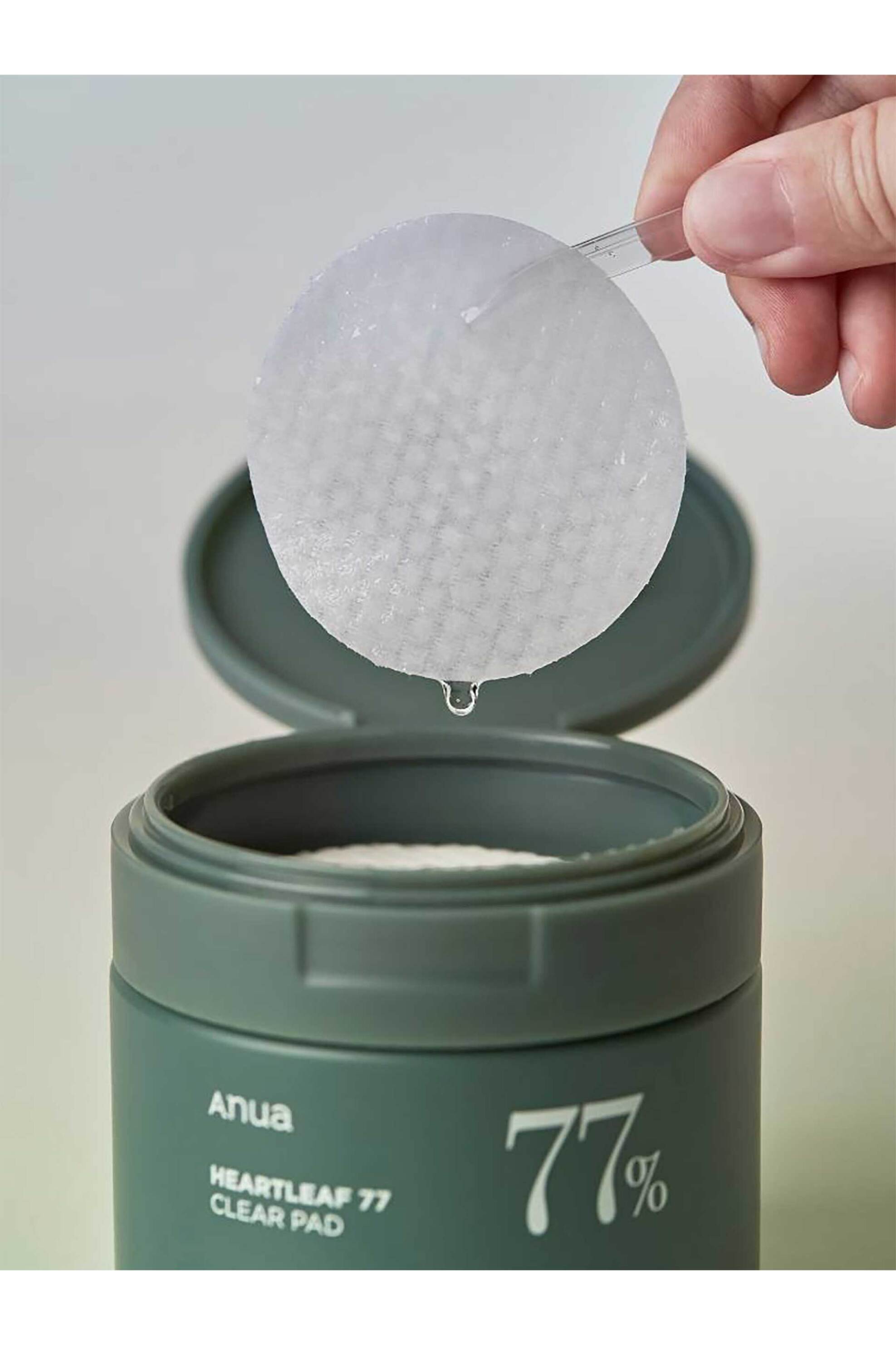 Anua Heartleaf 77 Clearpad - Απολεπιστικά, Ενυδατικά Δισκία Για Καθημερινή Χρήση (70 pads) - 8809640734731 φωτογραφία