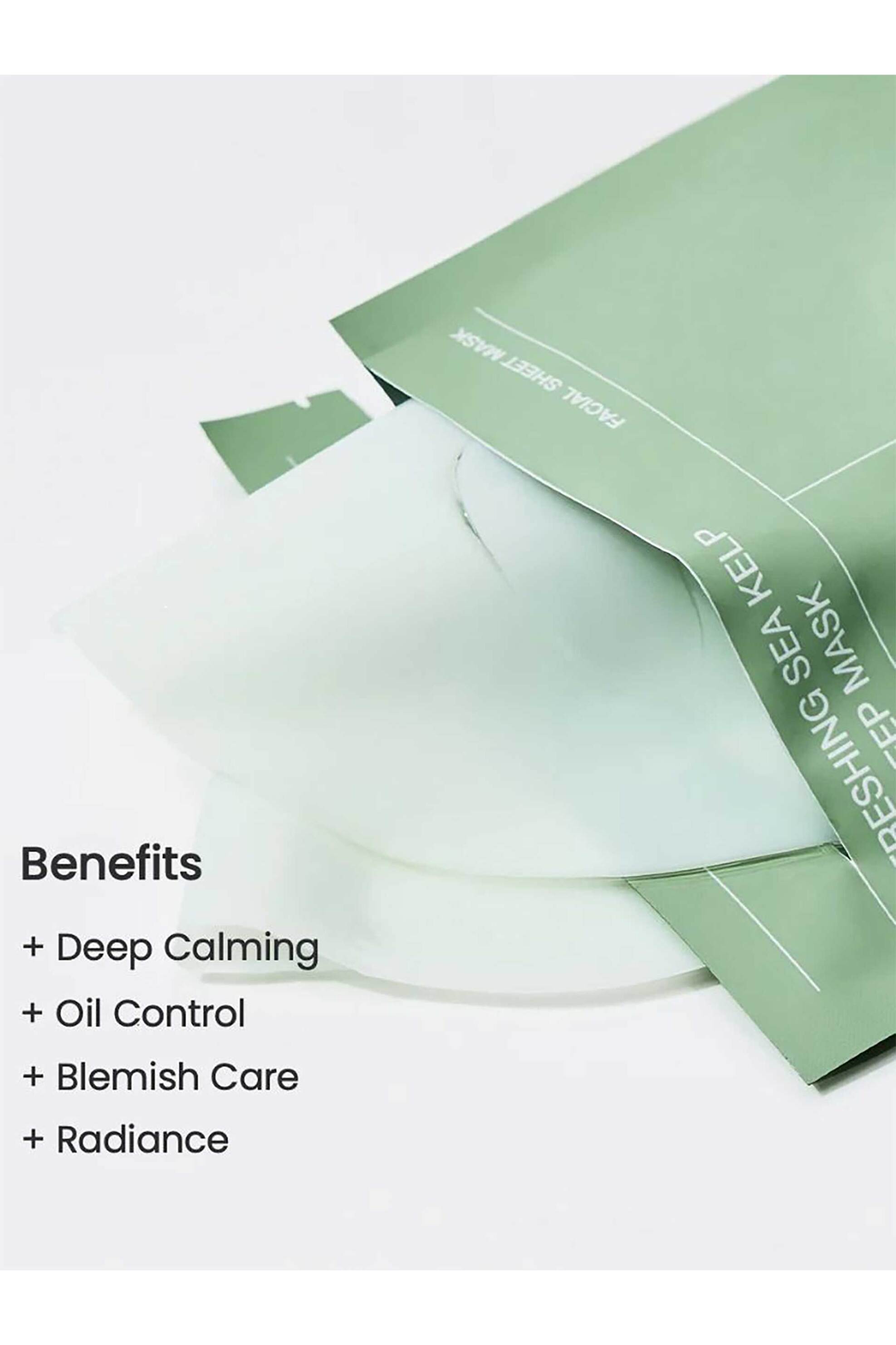 Biodance Refrsehing Sea Kelp Real Mask - Μάσκα Για Καταπράυνση 34 gr - 8809891184569 φωτογραφία