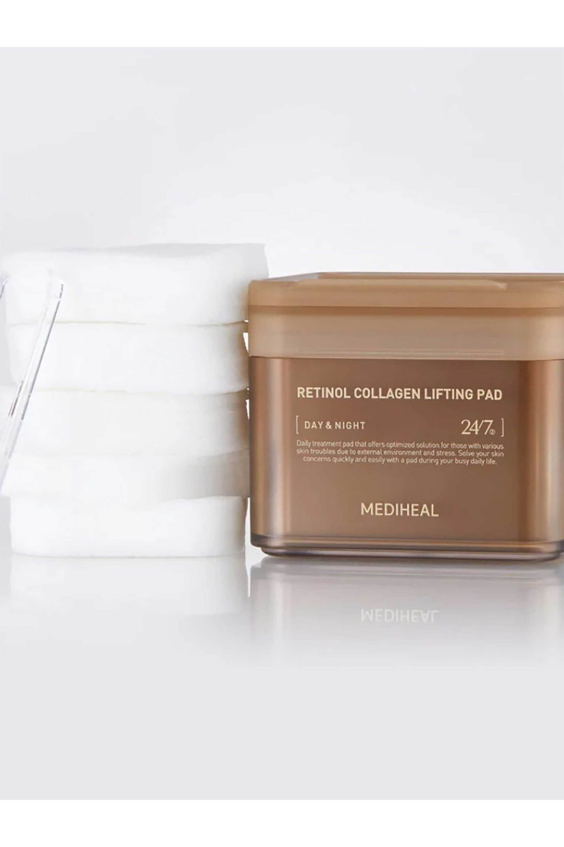 Mediheal Retinol Collagen Lifting Pad - Αποτέλεσμα Lifting (100 pads) - 8809936740583 φωτογραφία