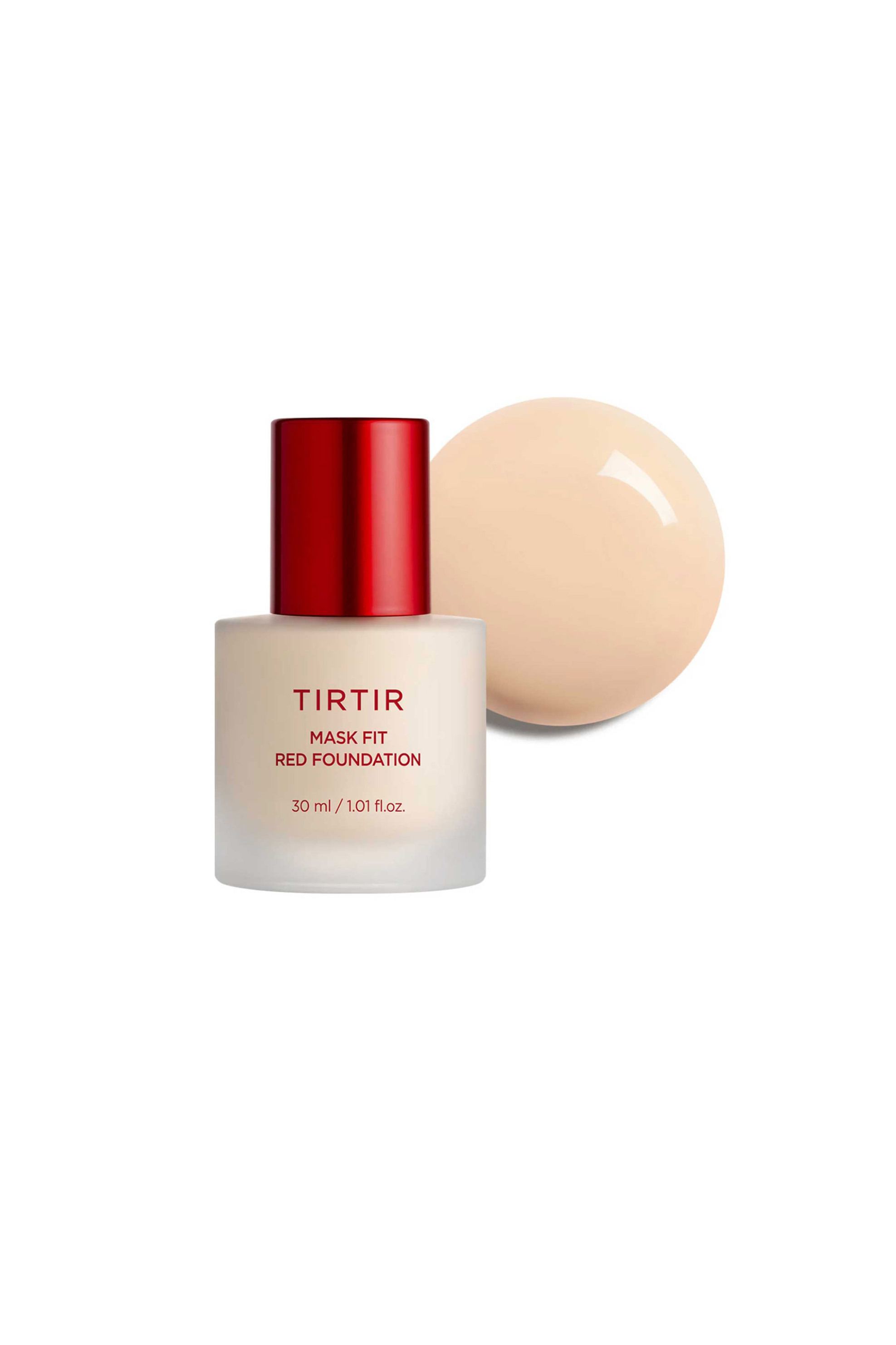 TirTir Mask Fit Red Foundation - Υγρό Foundation Υψηλής Κάλυψης 30 ml - 8800288642525 17N Vanilla