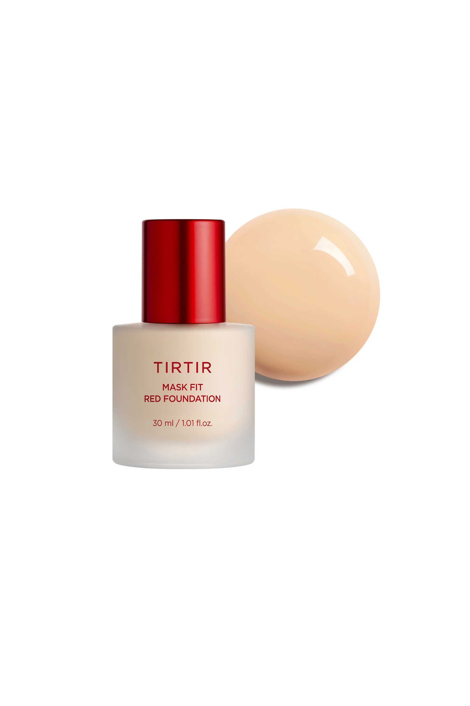 TirTir Mask Fit Red Foundation - Υγρό Foundation Υψηλής Κάλυψης 30 ml - 8800288642525 21N Ivory