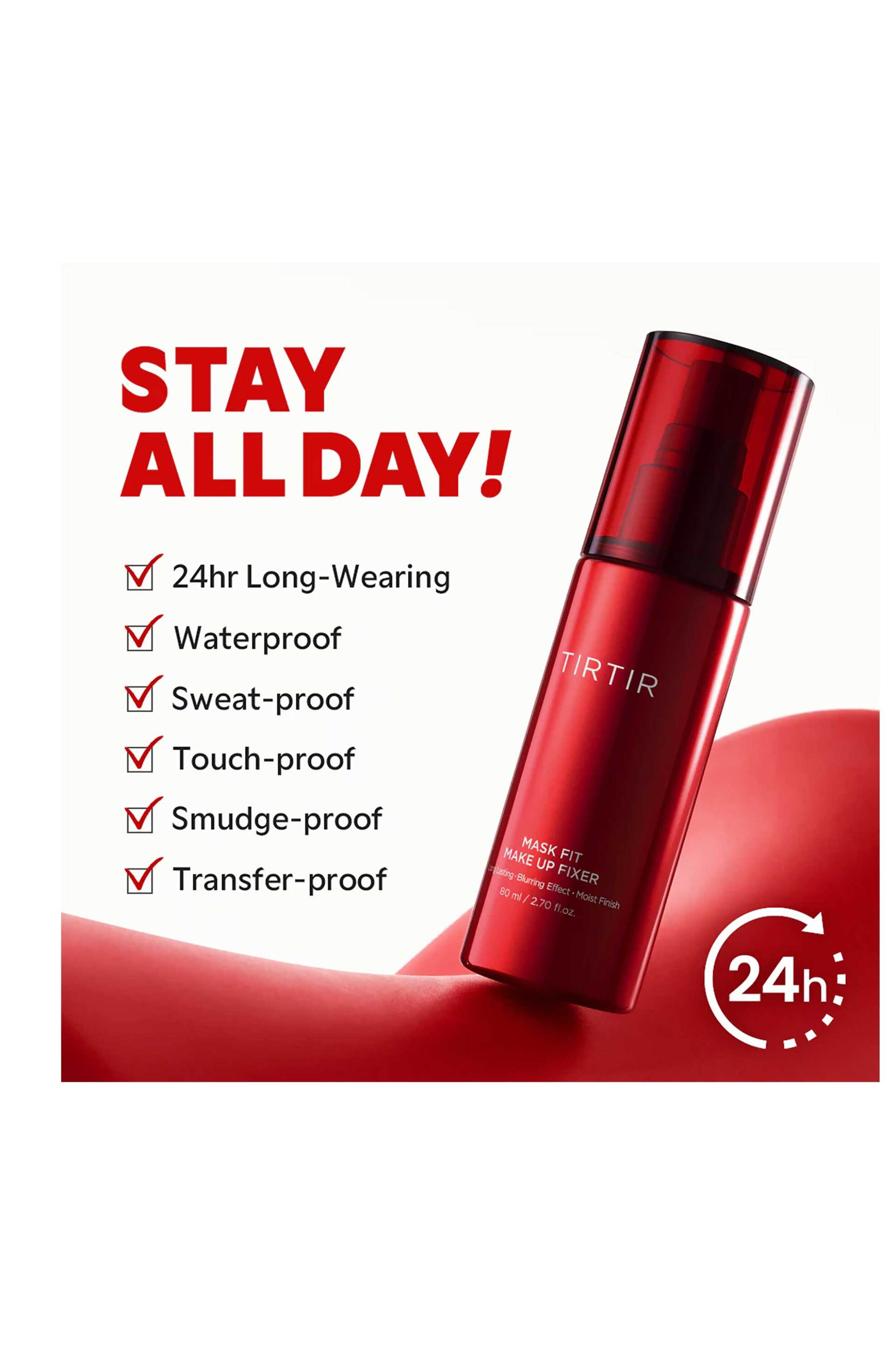 TirTir Mask Fit Make Up Fixer - Σταθεροποίηση & Λάμψη 80 ml - 8809679699612 φωτογραφία