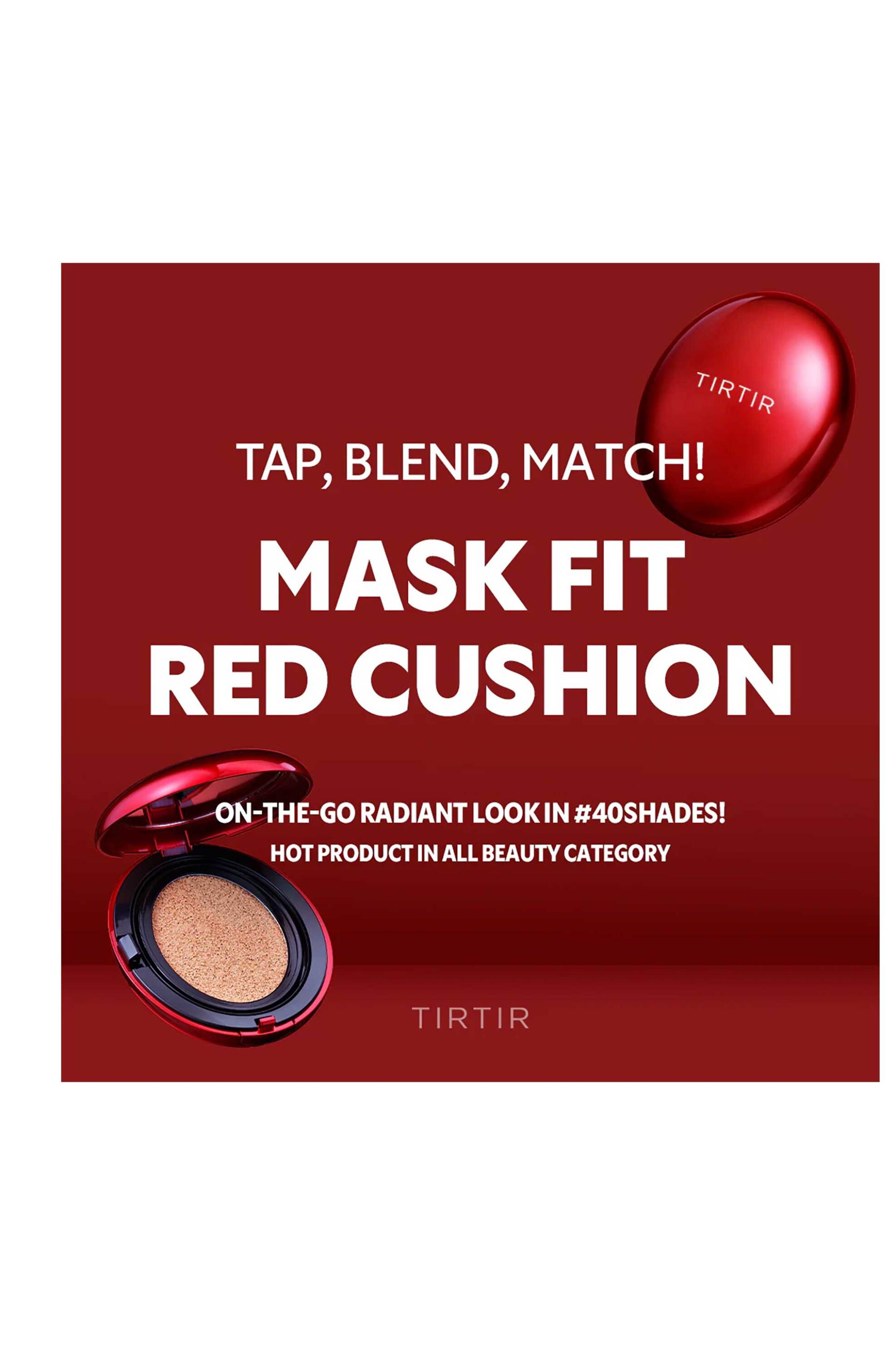 TirTir Mask Fit Red Cushion Mini 4,5 gr - 8809928135625 24N Latte φωτογραφία
