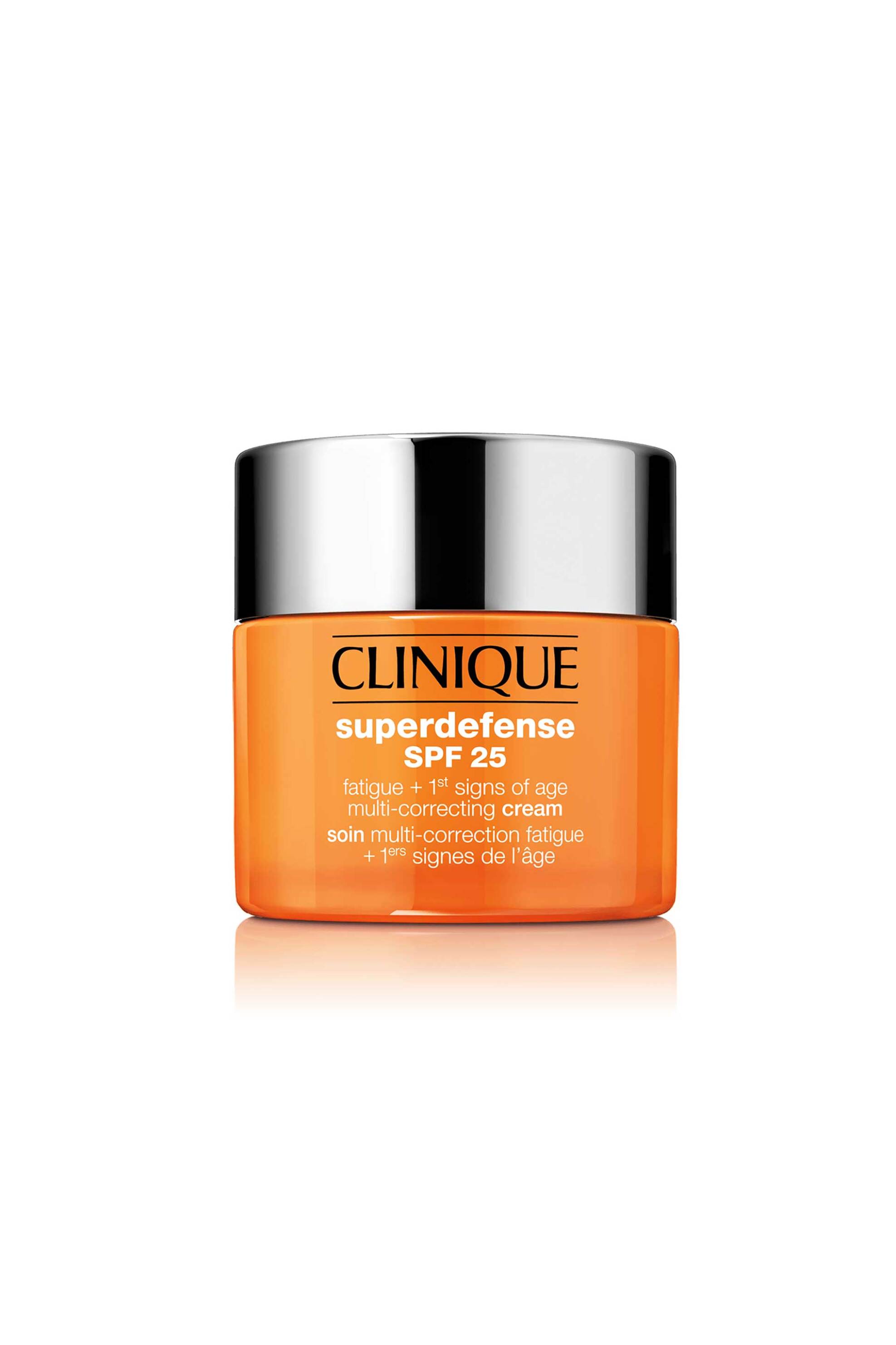 Clinique Superdefense™ SPF 25 Fatigue + 1st Signs Of Age Multi-Correcting Cream (Μικτή προς Λιπαρή Επιδερμίδα) - K5GP010000