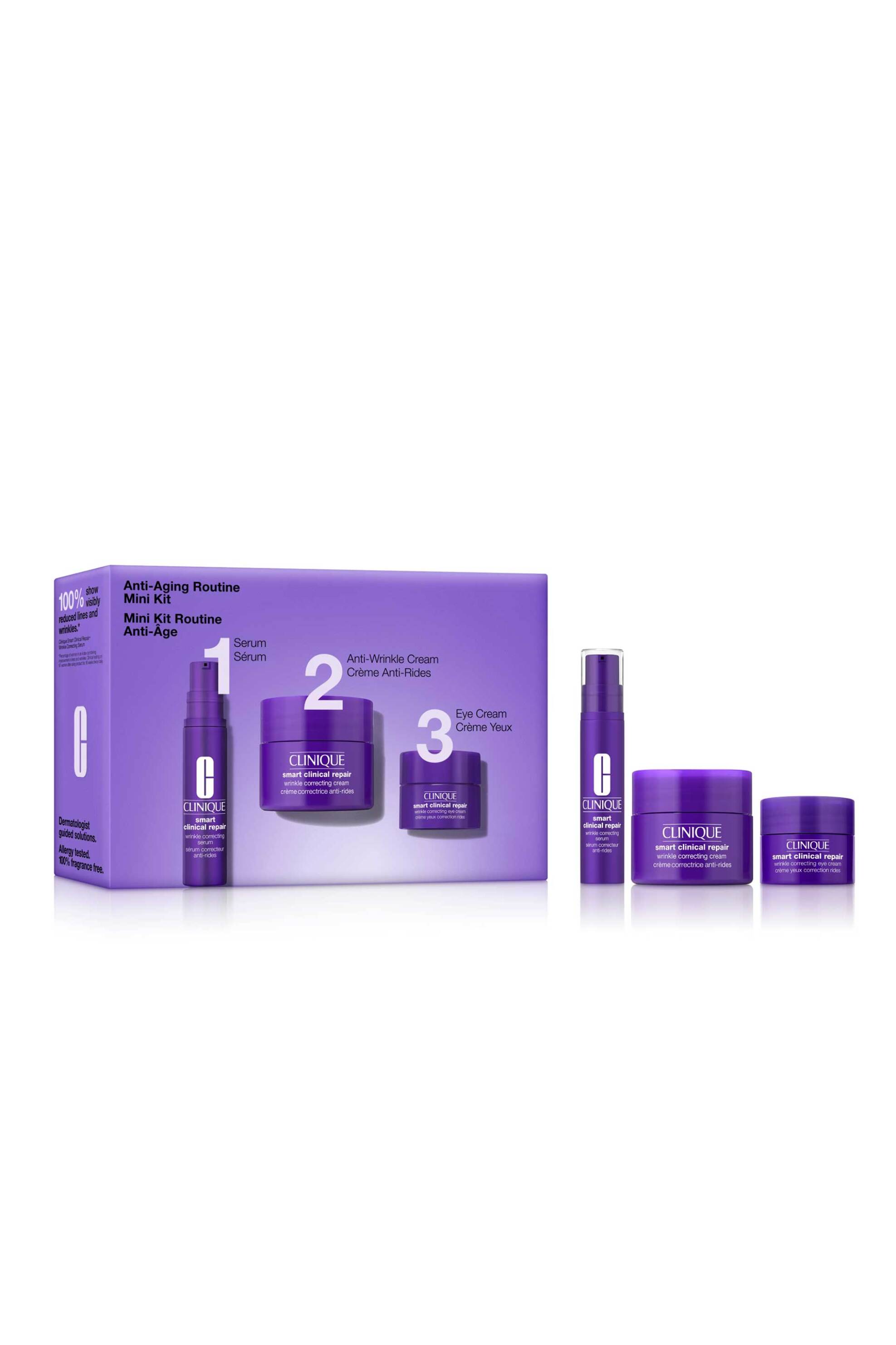 Clinique Anti-Aging Routine: Mini Smart Clinical Repair Kit - VB6R010000
