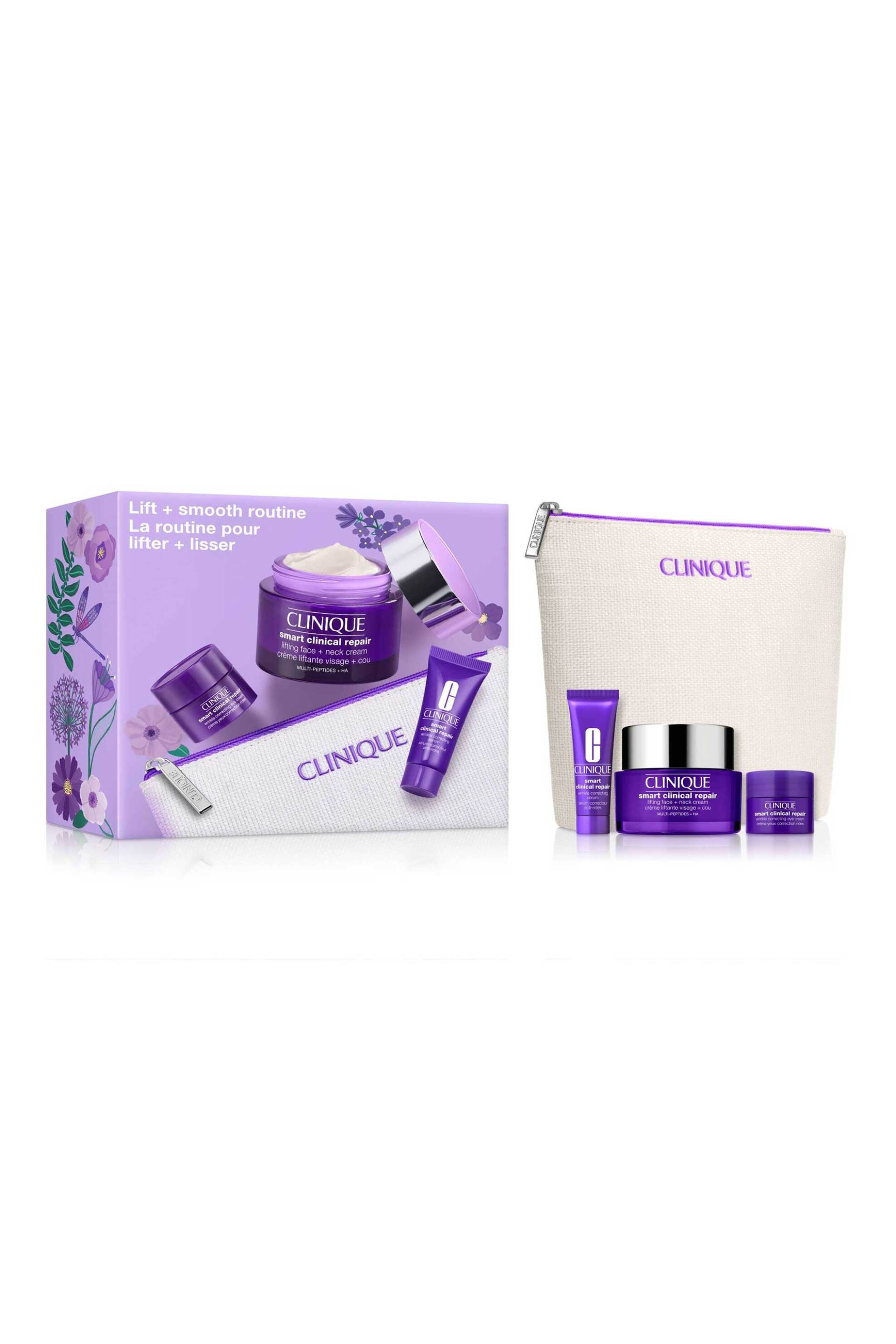 Clinique Lift + Smooth Routine Skincare Set - VDQ7010000