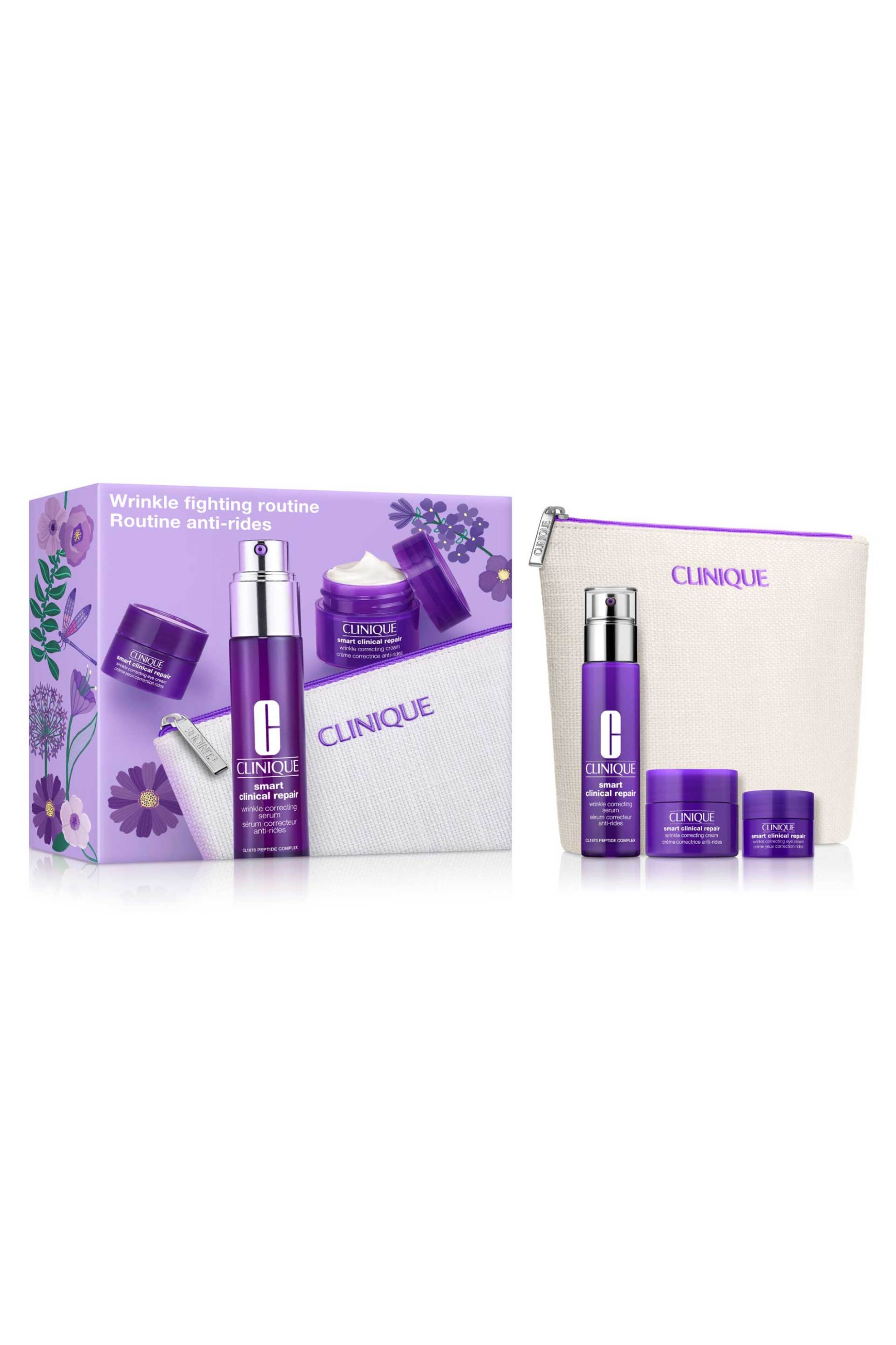 Clinique Wrinkle-Fighting Routine Skincare Set - VDQ9010000