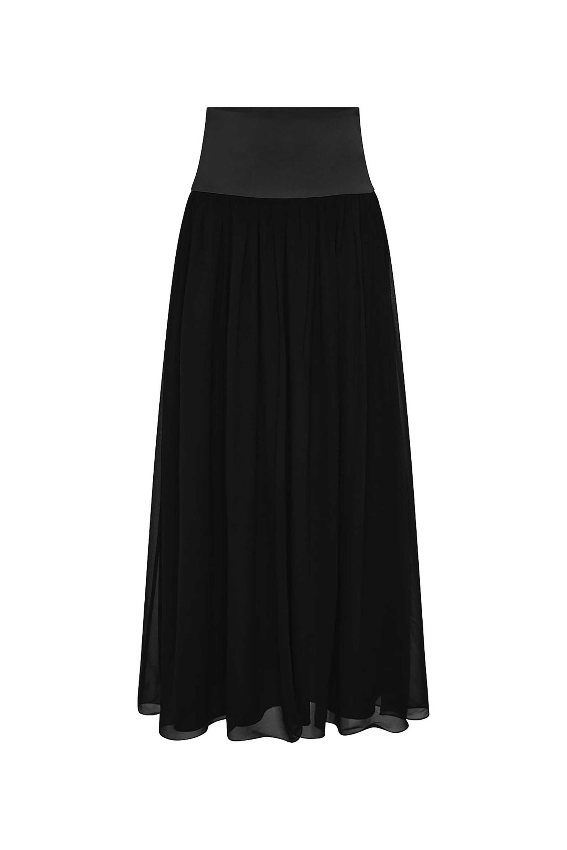 Posse γυναικεία maxi φούστα "Solene" - PS1777-BLK Μαύρο φωτογραφία