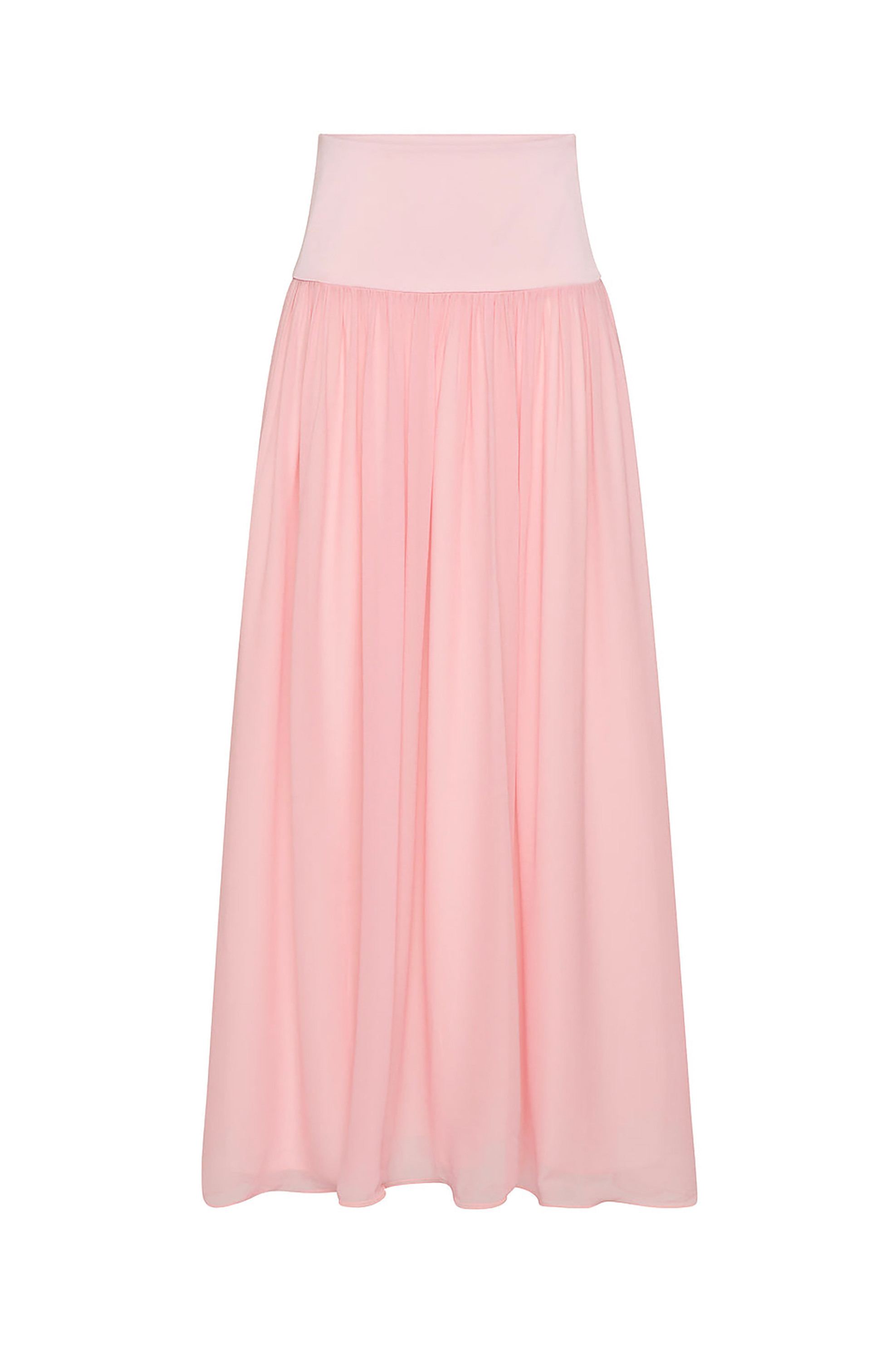 Posse γυναικεία maxi φούστα "Solene" - PS1777-MAU Ροζ φωτογραφία
