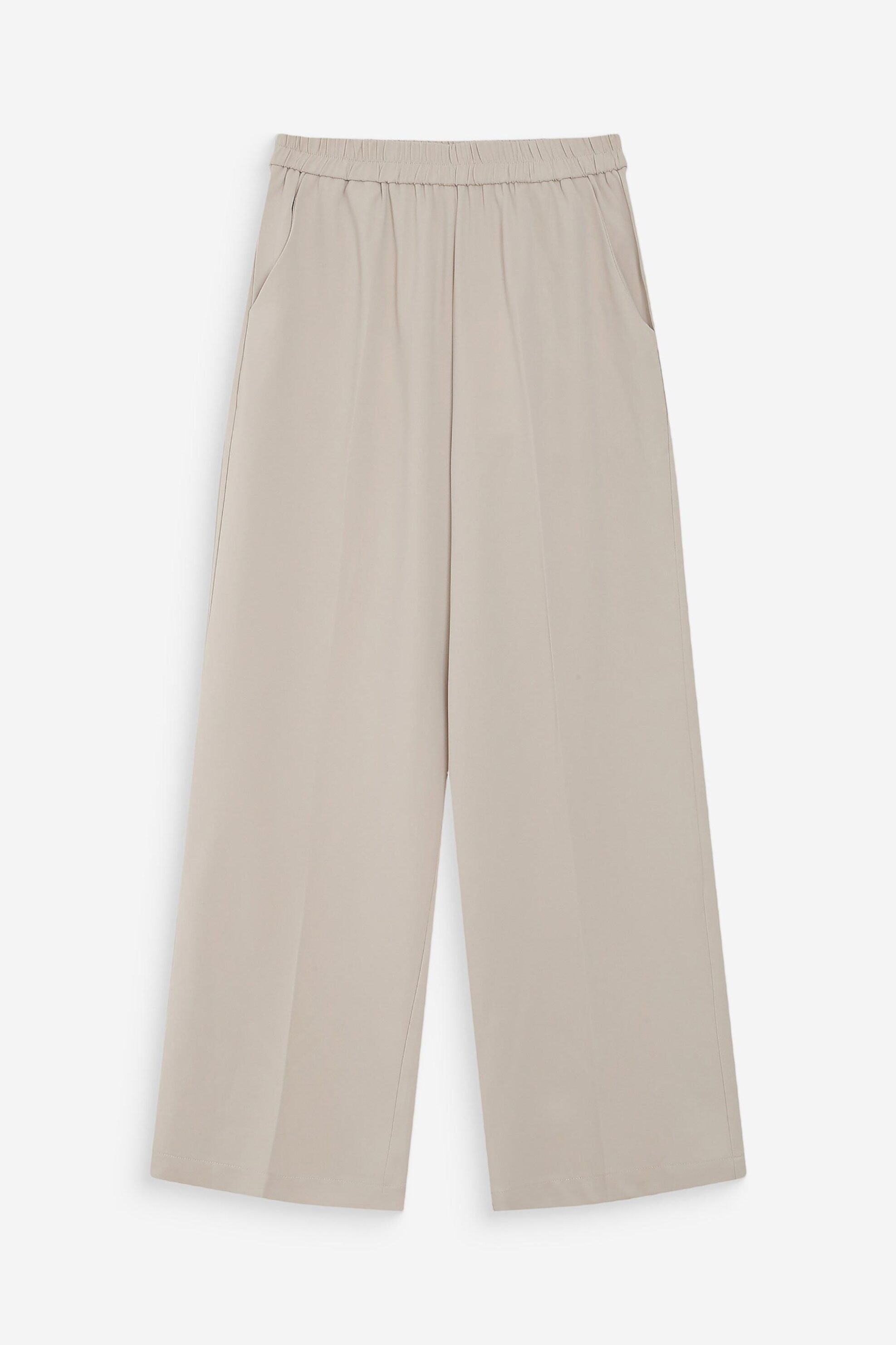 Grace Mila Γυναικείο Παντελόνι Straight Leg Noblesse - Ss26 Εκρού