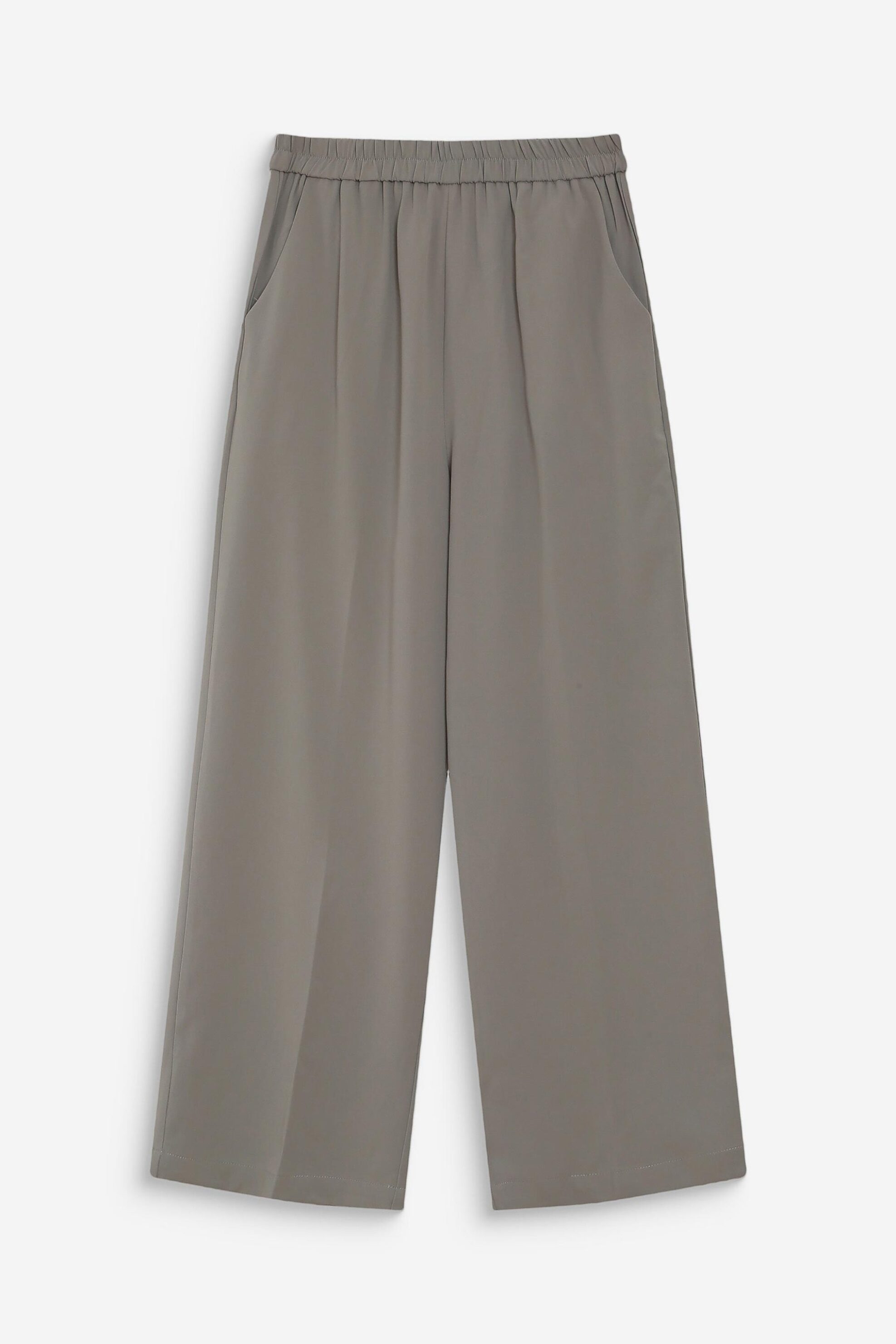 Grace Mila Γυναικείο Παντελόνι Straight Leg Noblesse - Ss26 Χακί