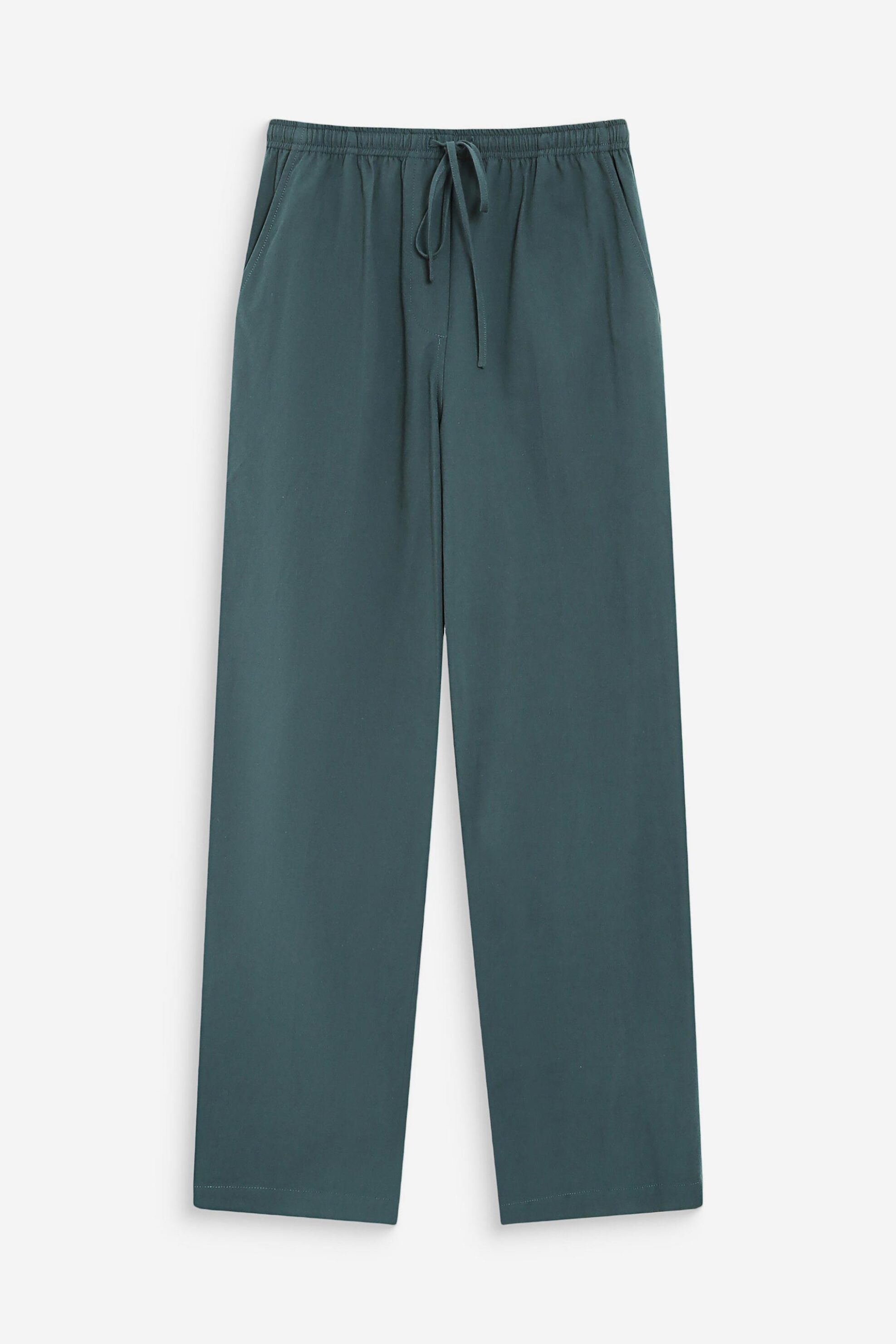 Grace Mila Γυναικείο Παντελόνι Wide Leg Rhode - Ss26 Πράσινο Σμαραγδί