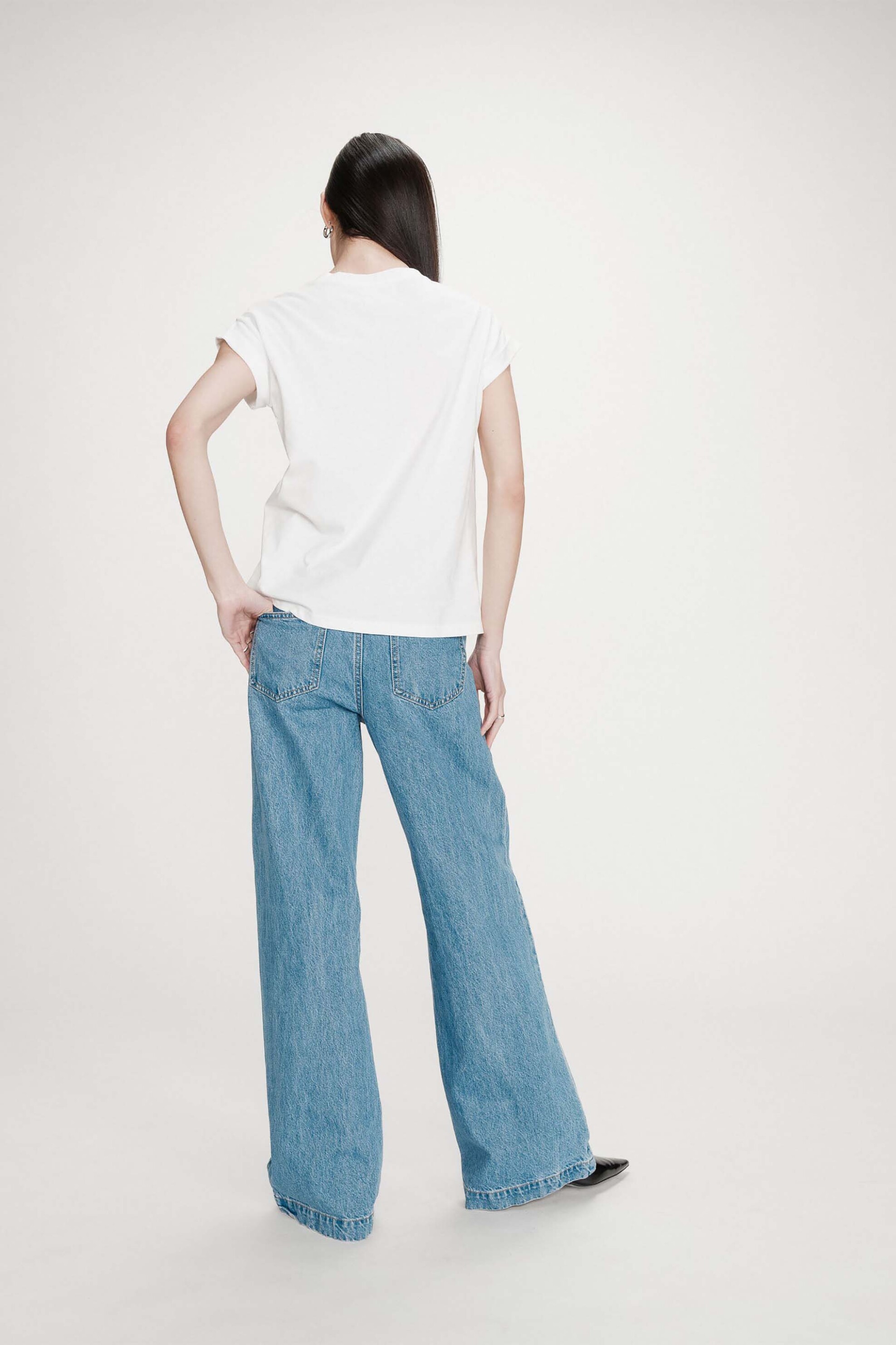 GRACE & MILA Grace & Mila γυναικείο T-shirt Regular Fit με lettering "Vico" - VICO/SS26 Φούξια - 3