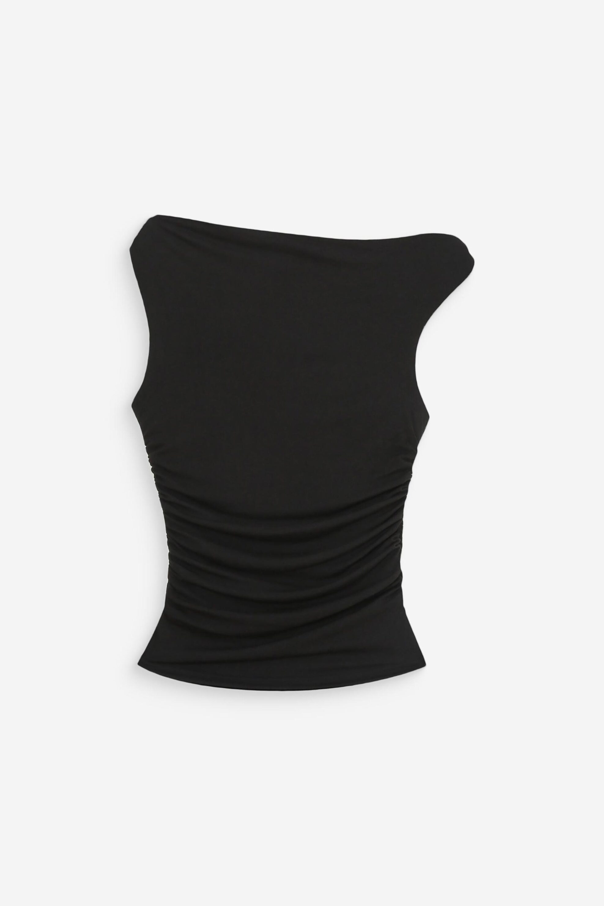 Grace Mila Γυναικεία Αμάνικη Μπλούζα Off Shoulder Vodia - Ss26 Μαύρο