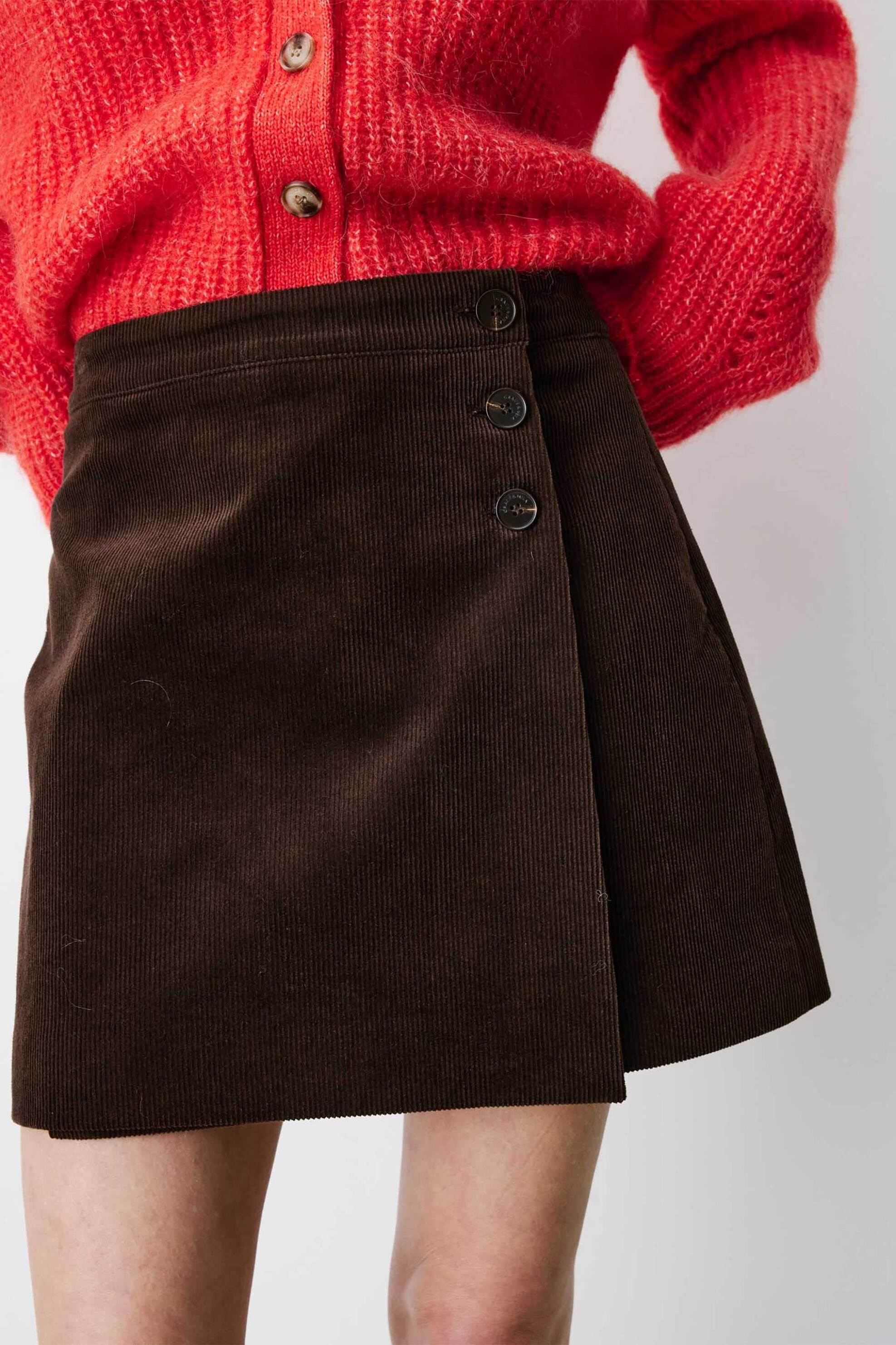 Grace & Mila γυναικεία mini φούστα wrap 