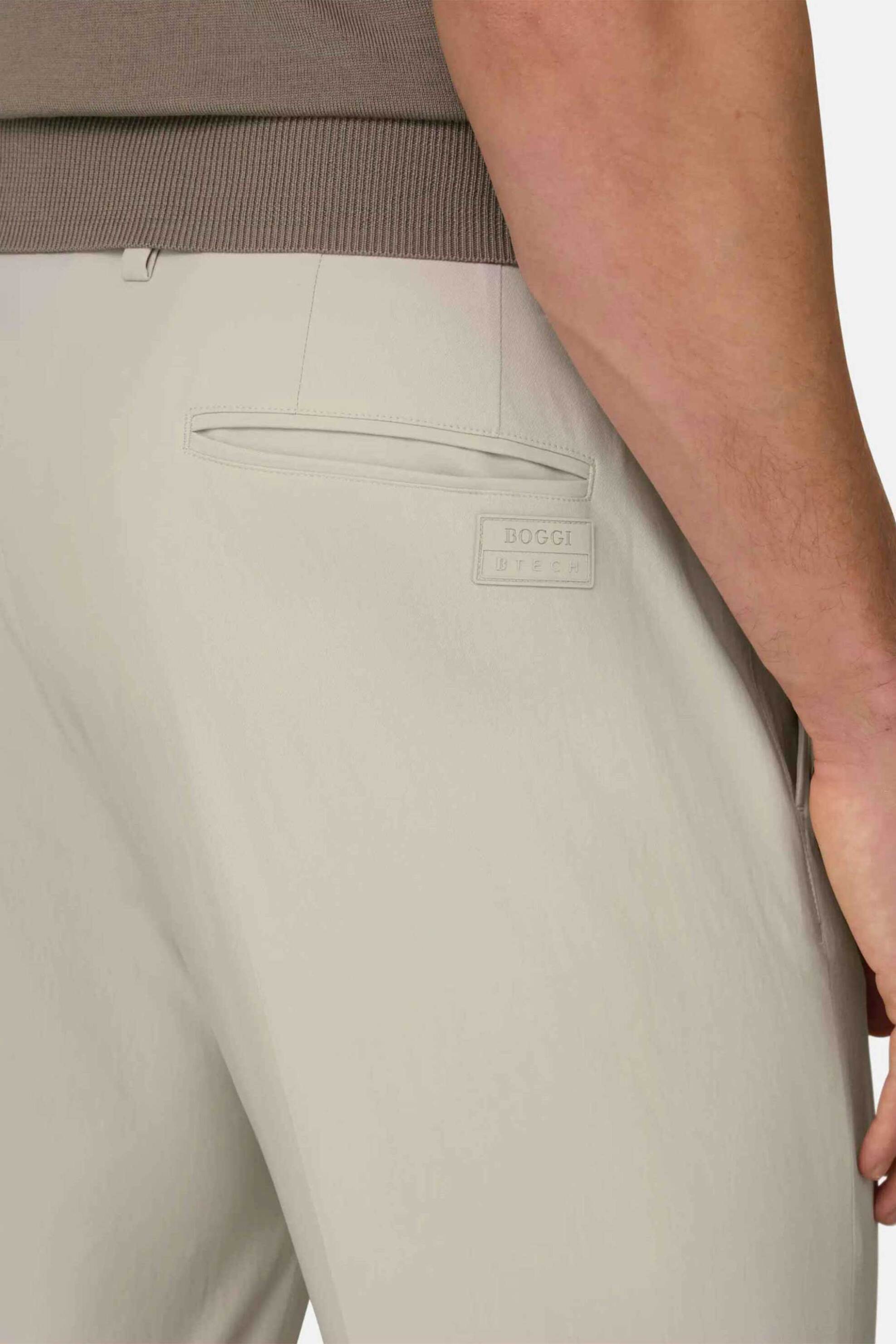 Boggi Milano Ανδρικό Παντελόνι Chino Regular Fit - Bo26P005002 Μπεζ