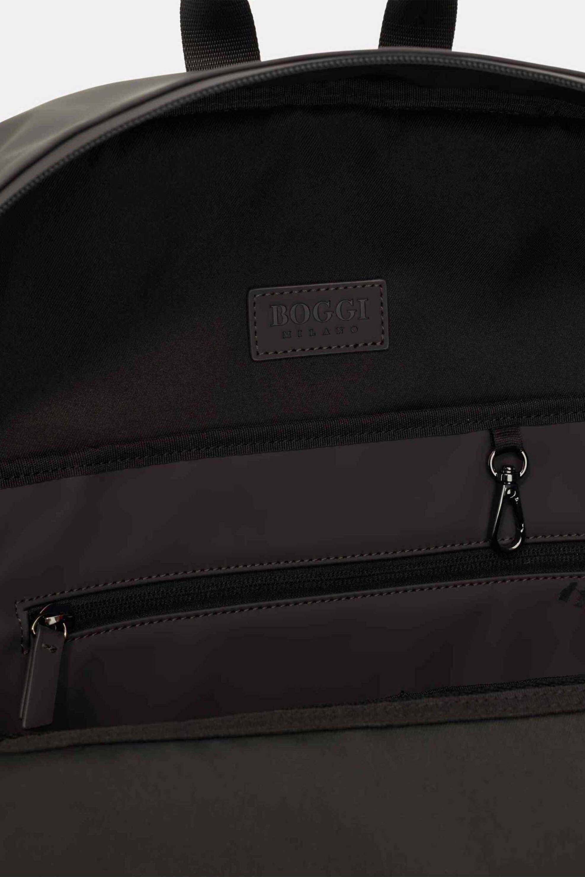 Boggi Milano Ανδρικό Backpack με Λογότυπο - Bo26P074101 Ανθρακί