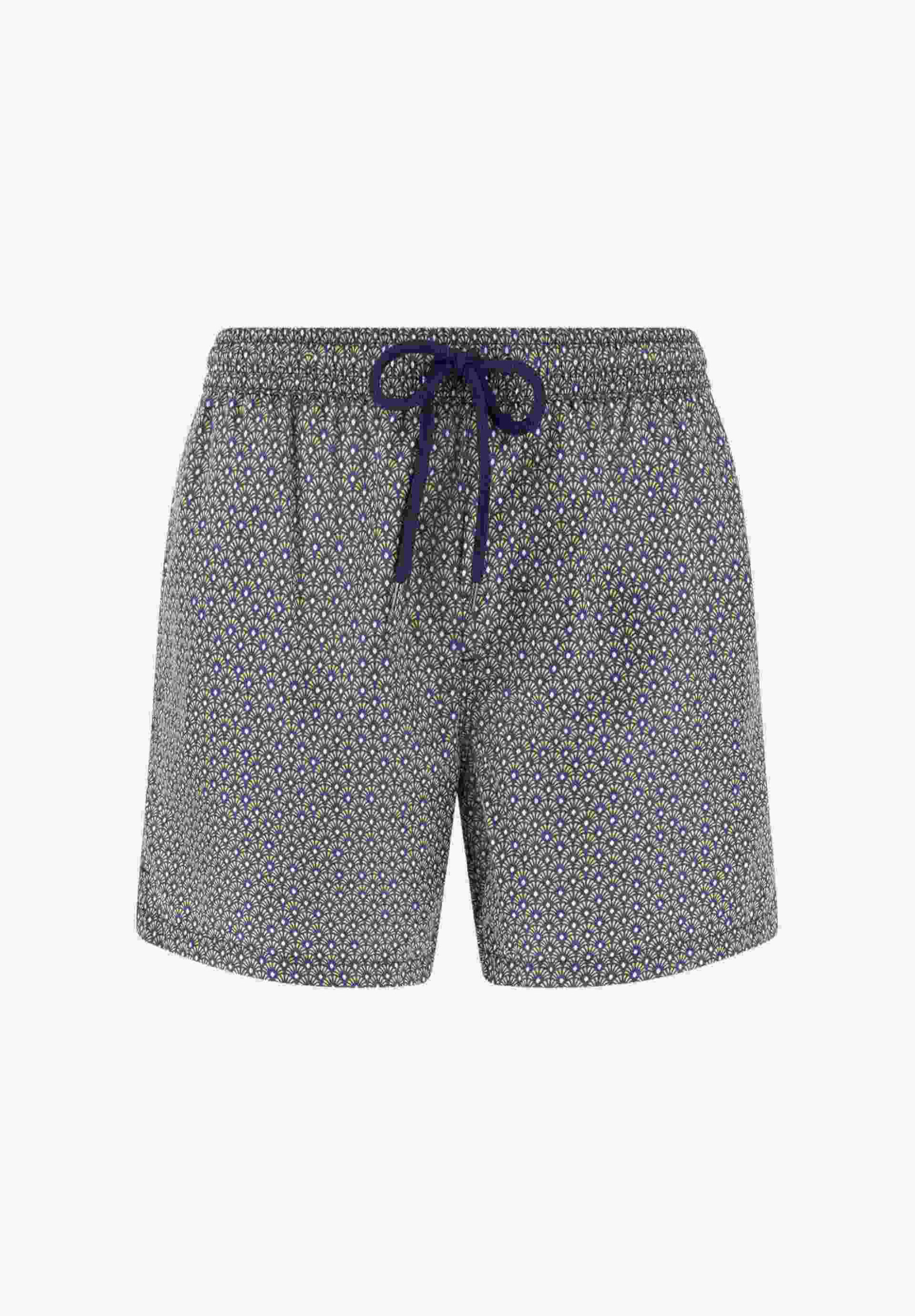 Boggi Milano Ανδρικό Μαγιό Σορτς με Geometric Print - Bo26P065001 Κίτρινο