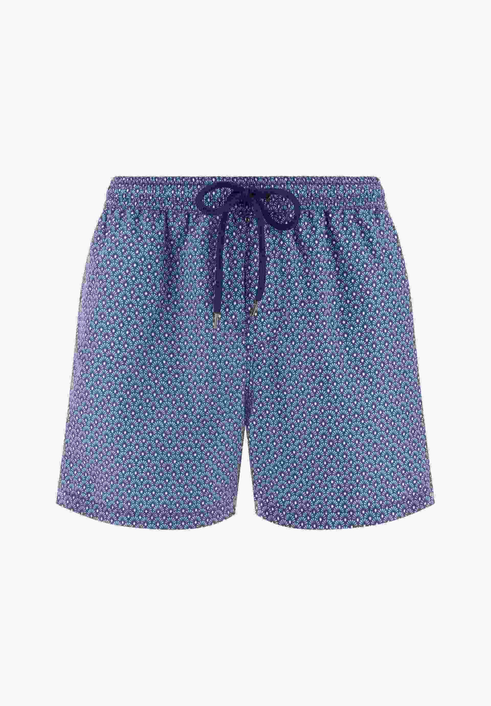Boggi Milano Ανδρικό Μαγιό Σορτς με Geometric Print - Bo26P065002 Λαδί
