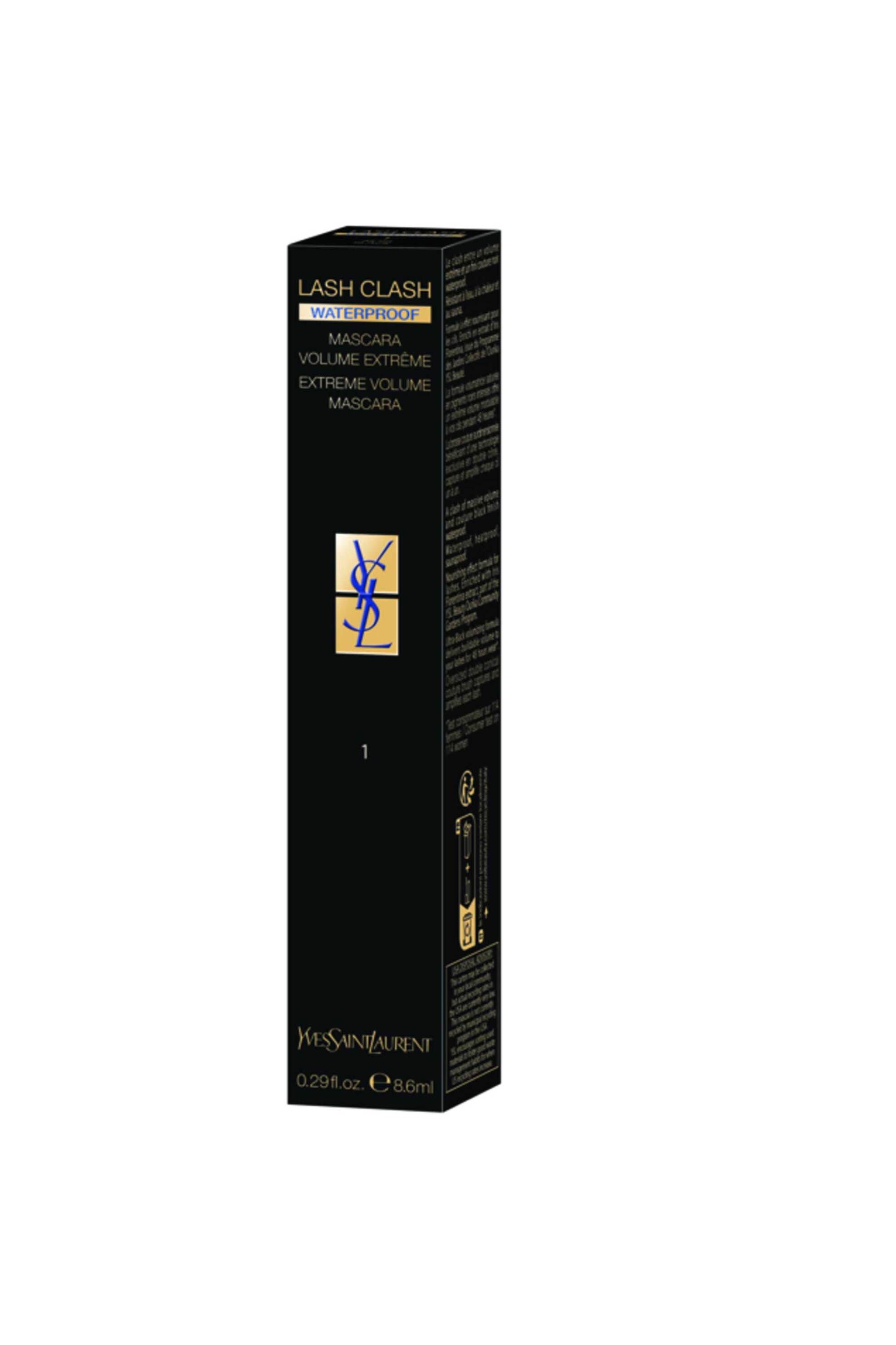 Yves Saint Laurent Lash Clash Waterproof Mascara Black 9 ml - 3614273993760 φωτογραφία