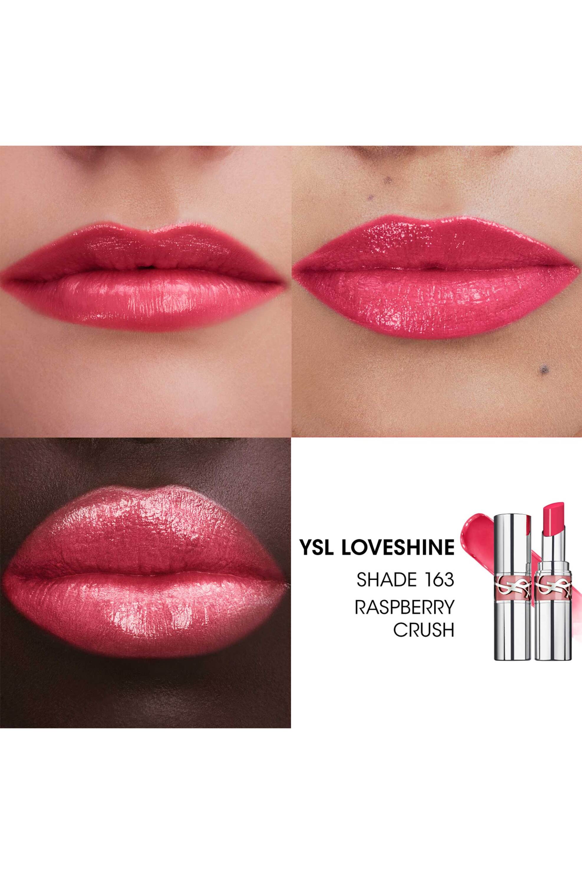 Yves Saint Laurent Loveshine Wet Shine Lipstick - Κραγιόν υδάτινης λάμψης 3,2 gr - 3614274132649 163 Raspberry Crush φωτογραφία