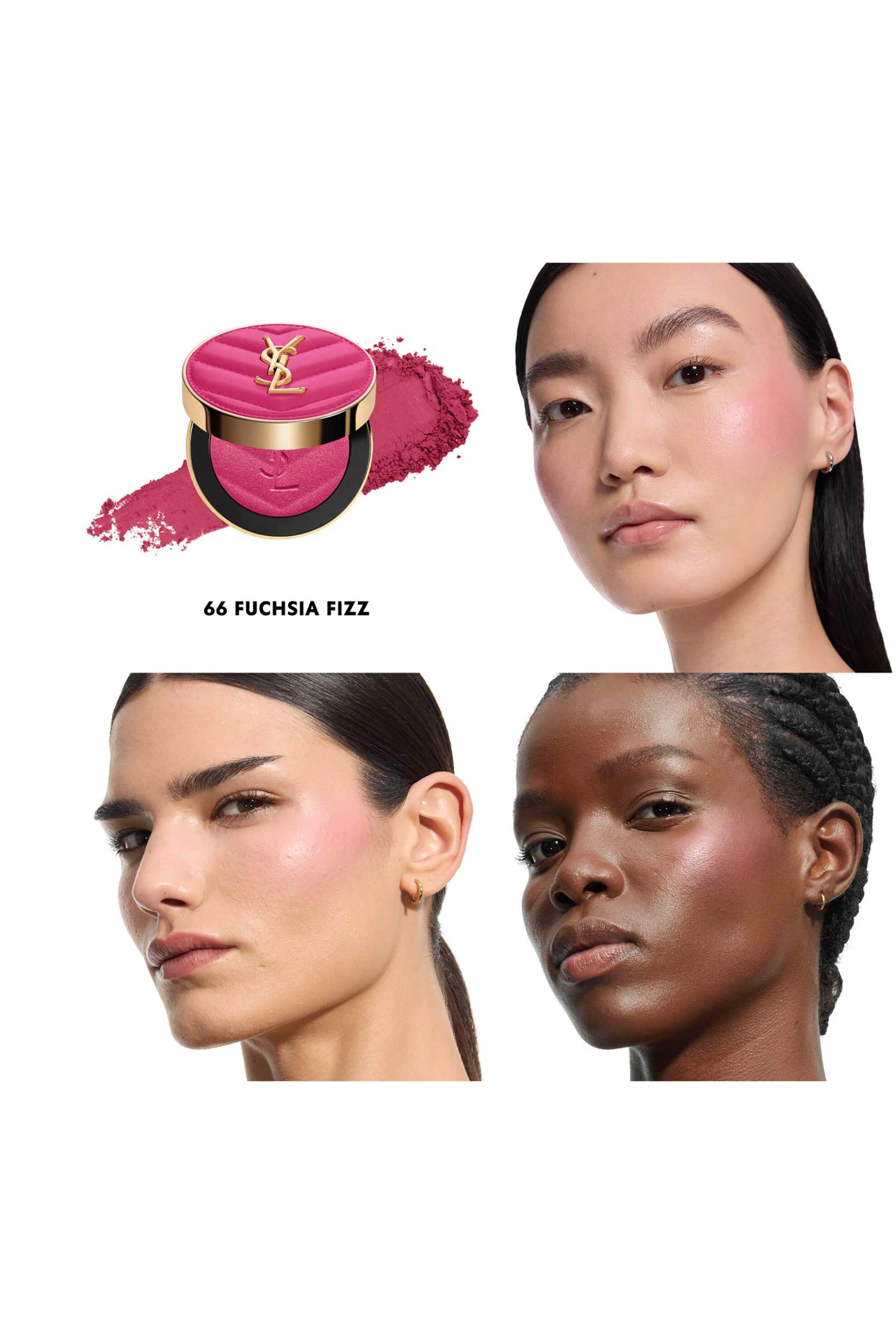 Yves Saint Laurent Make Me Blush Bold Blurring 6 Gr - 3614274727593 66 Fuchsia Fizz