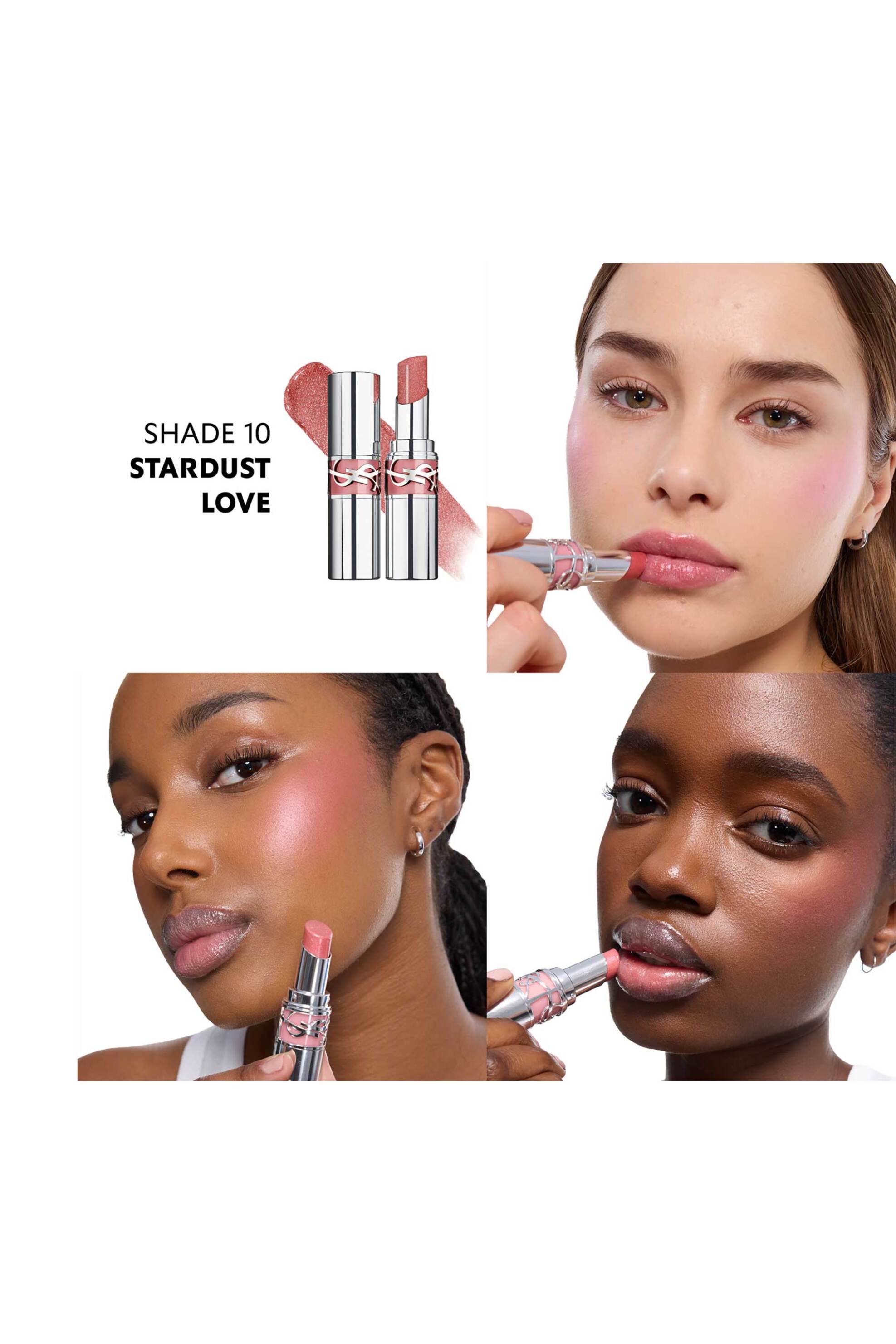 Yves Saint Laurent Loveshine Wet Shine Lipstick - Κραγιόν Υδάτινης Λάμψης 3 2 Gr 3614274544749 215 Plum Levitation