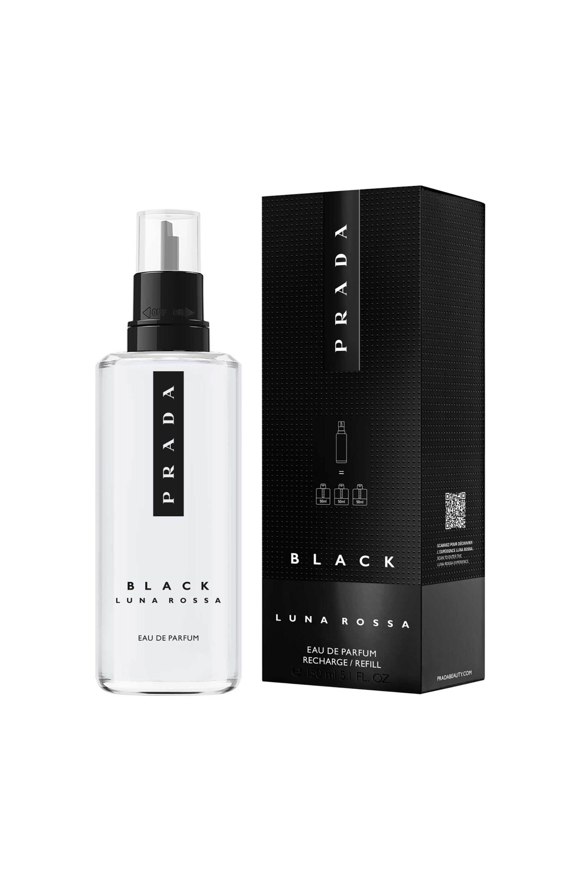 Prada Luna Rossa Black Eau de Parfum Refill 150 ml - 3614273991865 φωτογραφία
