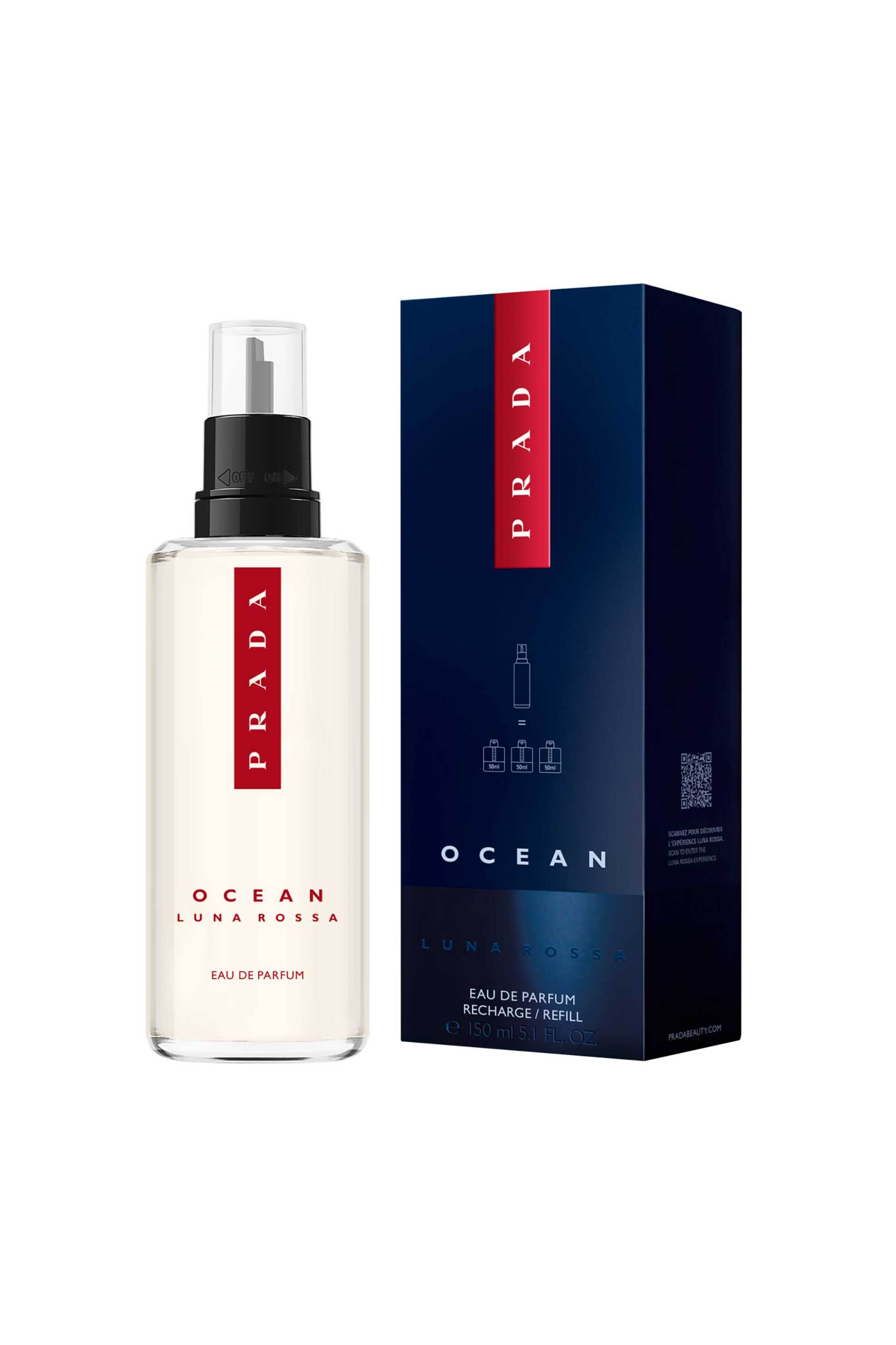 Prada Luna Rossa Ocean Eau de Parfum Refill 150 ml - 3614273775397 φωτογραφία
