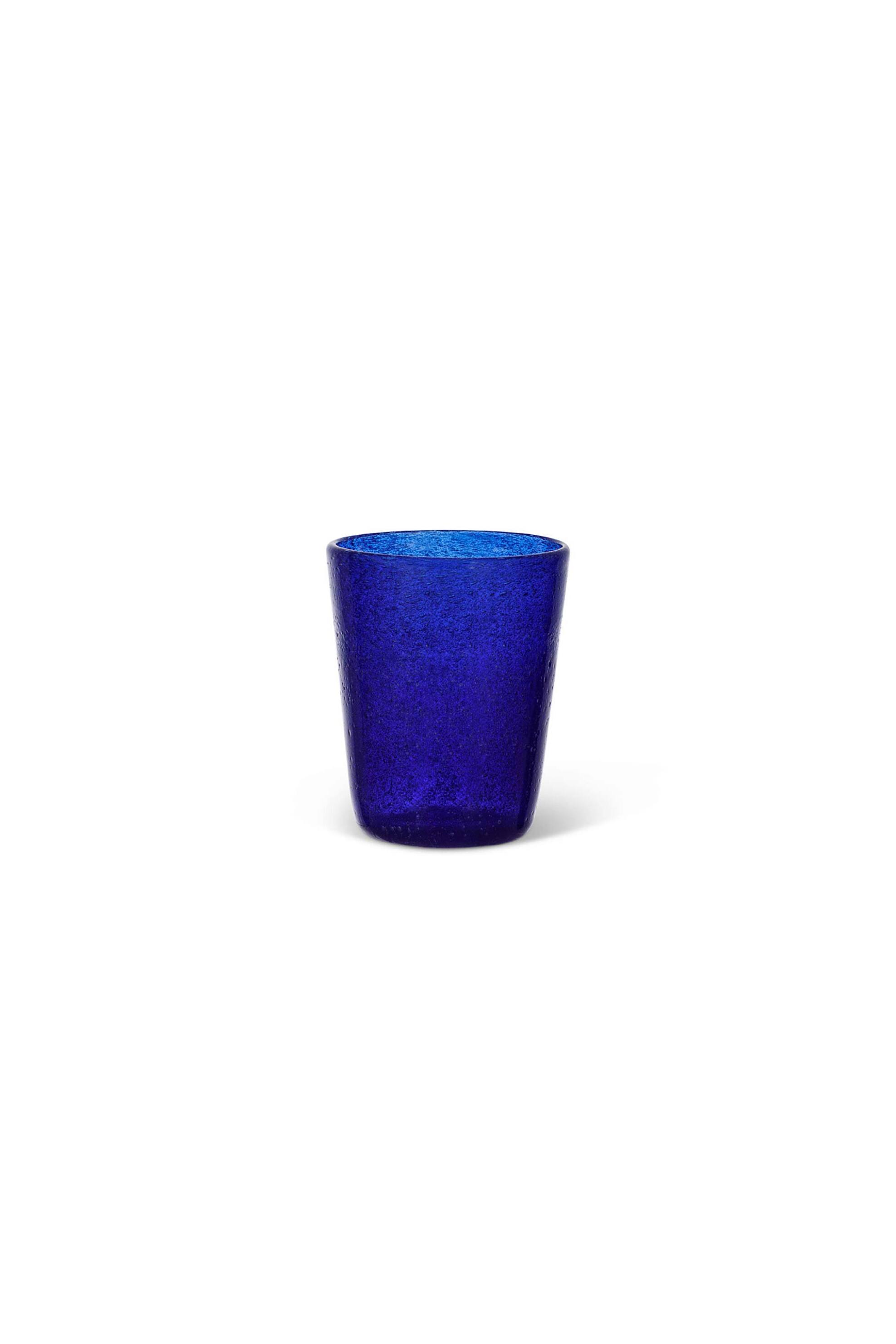 Home > ΚΟΥΖΙΝΑ > Υαλικά > Ποτήρια Coincasa ποτήρι γυάλινο με ανάγλυφο σχέδιο 10 x 8 cm - 007212462 Μπλε